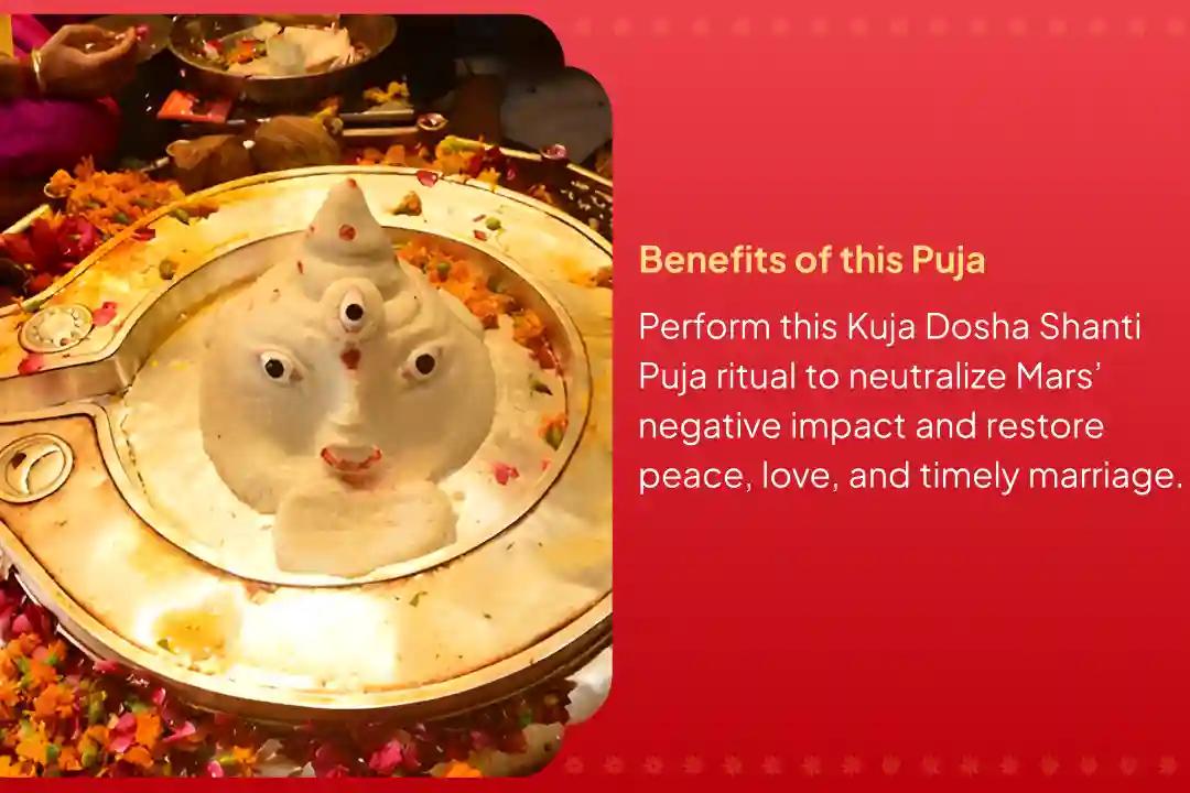 Join the Biggest Mangal temple in India Special Kuja Dosha Shanti Puja, Peepal Tree Puja for overcoming marriage delays and attaining relationship bliss