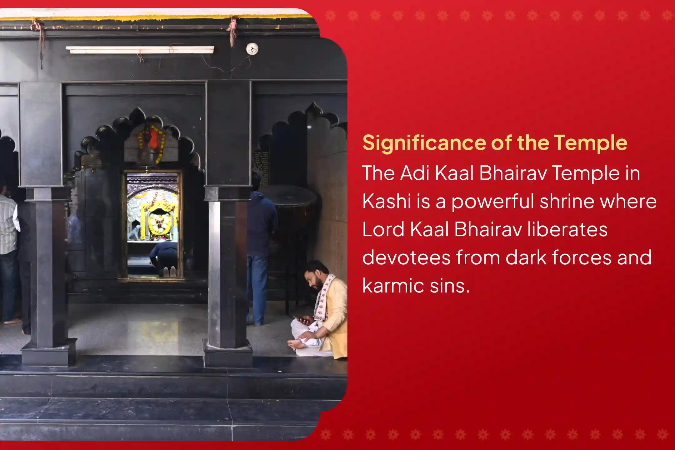 Participate in the Kalashtami Kaal Bhairav Kashi Special Kaal Bhairav Puja in Kashi To Remove 7 Past Lifetimes' Sins and Negativity.