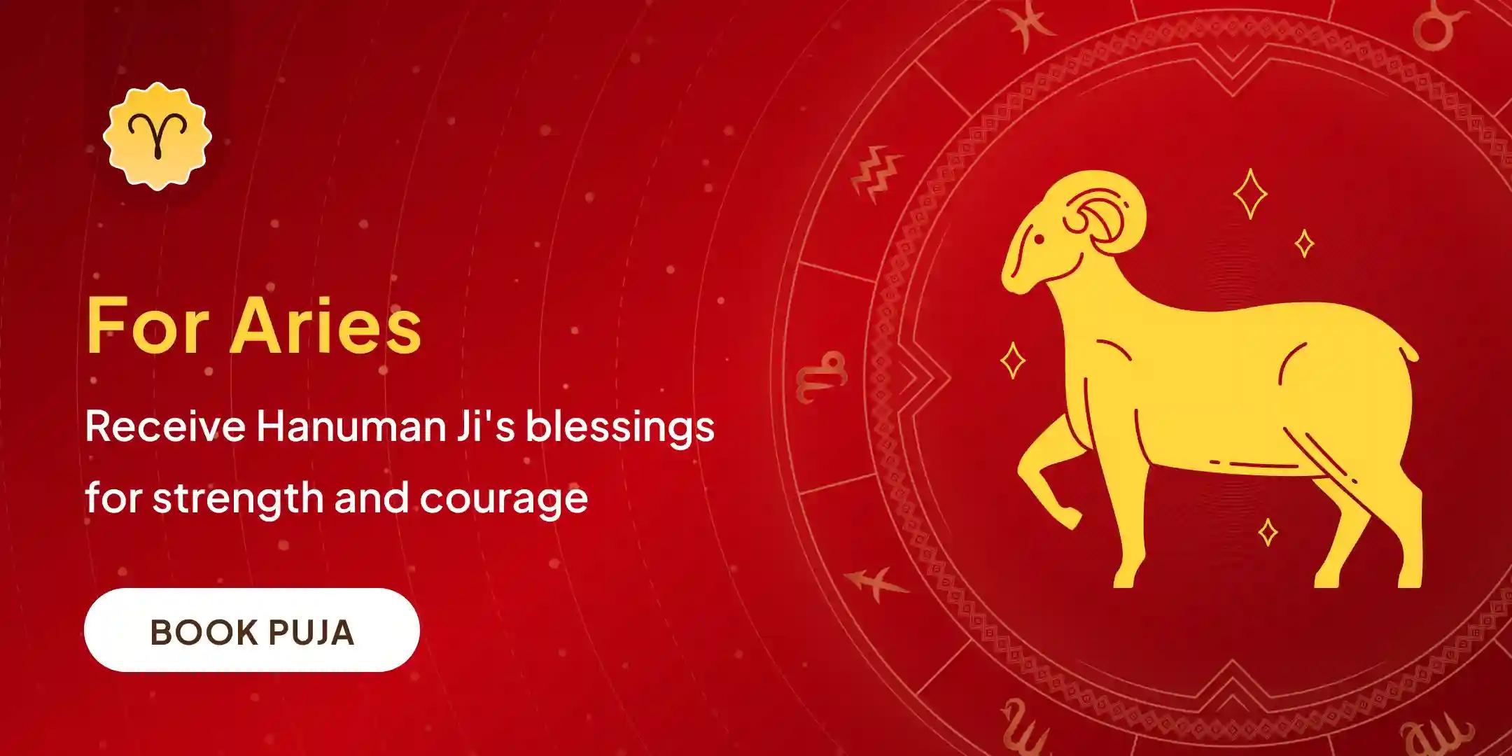 Aries Hanuman Puja