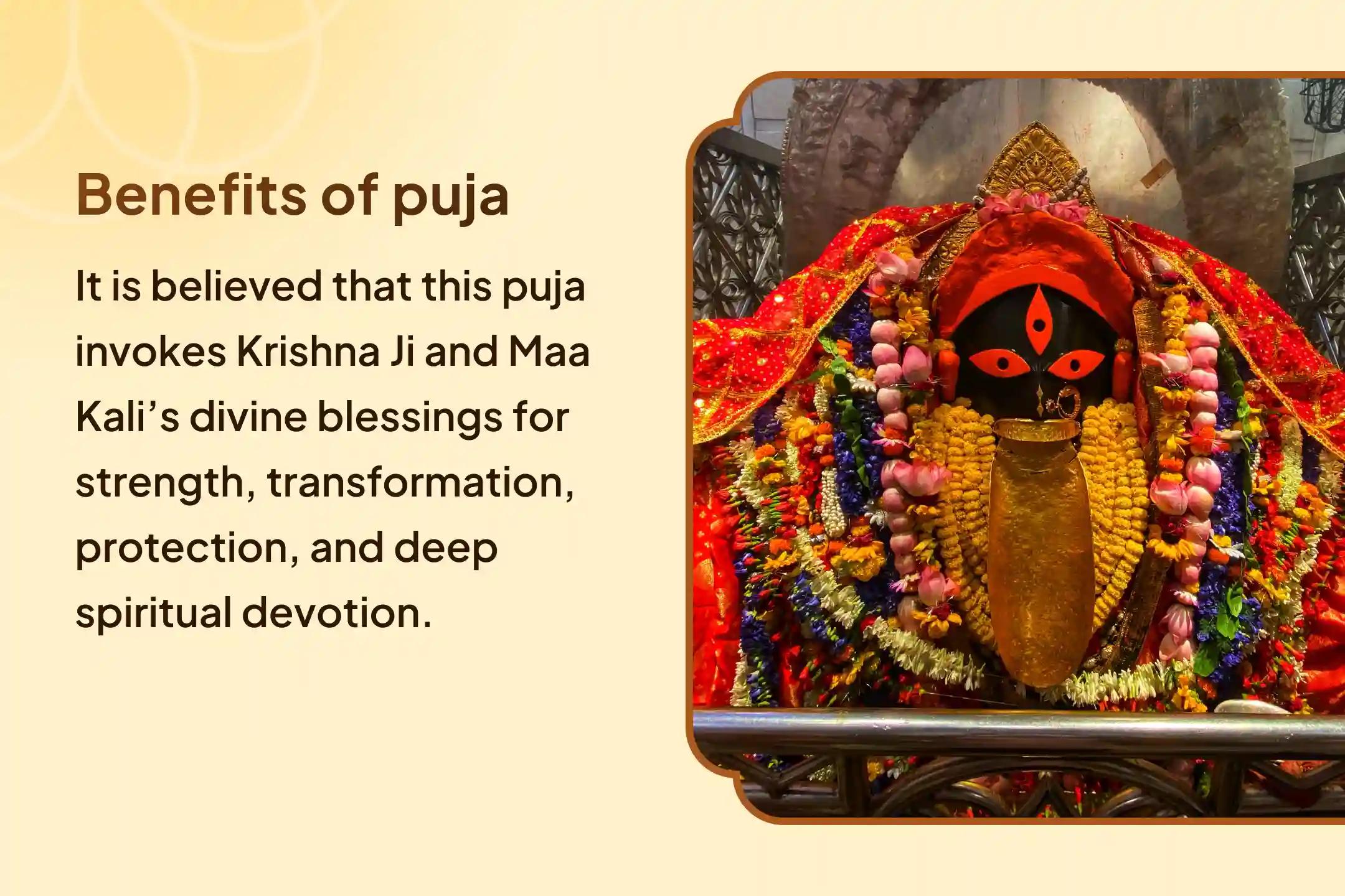 Krishna Janmashtami Kali-Krishna Kaliyug Special Kali-Krishna Bhakti Shakti Udaya Puja  Invoke Kali and Krishna's Blessings for Strength, Inner Transformation and Devotion