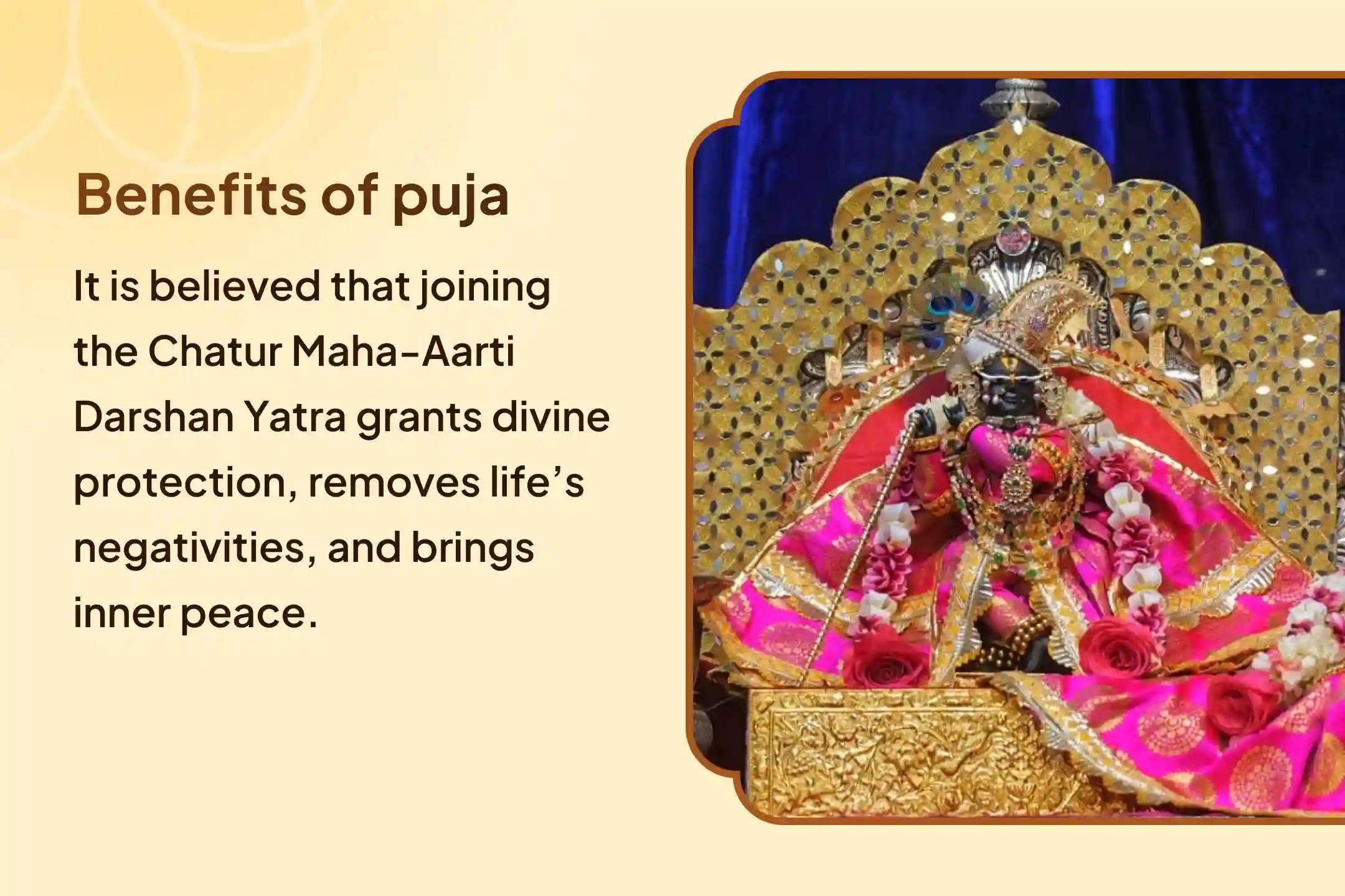 Janmashtami 4-Aarti Darshan Special 4 Special Maha Aarti Darshan Yatra Invoke Blessings for Full-day protection and Dosha Removal