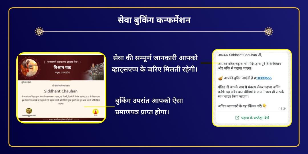 जन्माष्टमी ब्राह्मण सेवा एवं यमुना पूजन