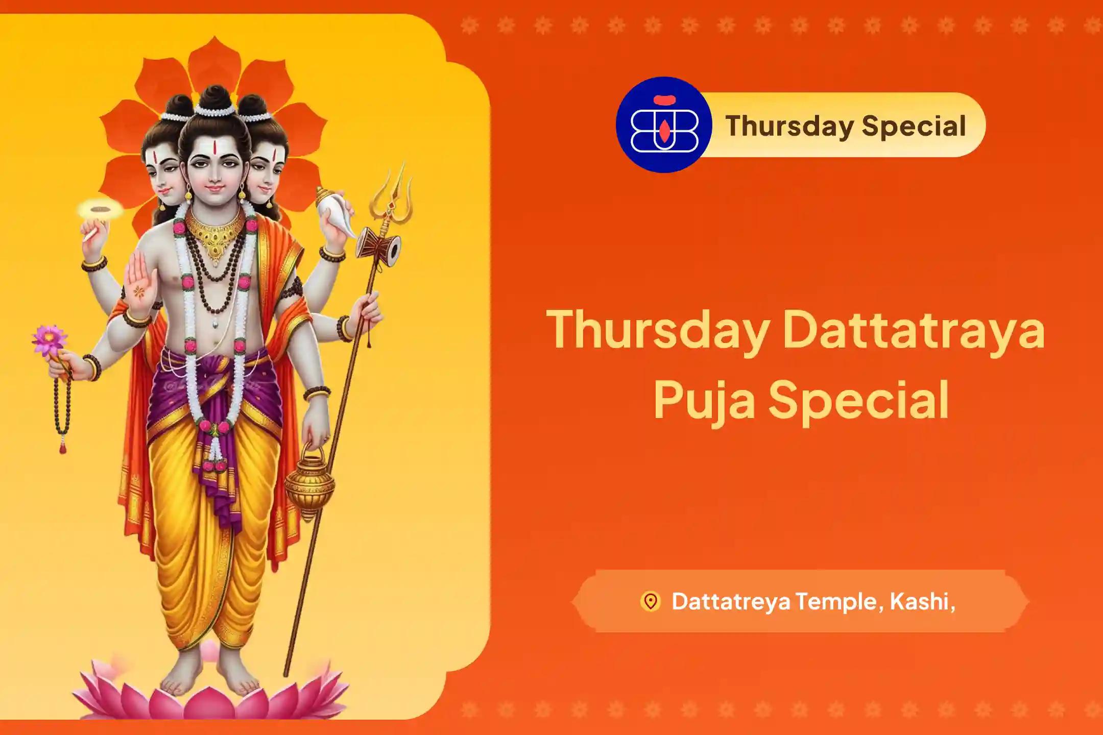 Participate in the Thursday Dattatraya Puja Special Dattatreya Maha Homam for gaining stability in life