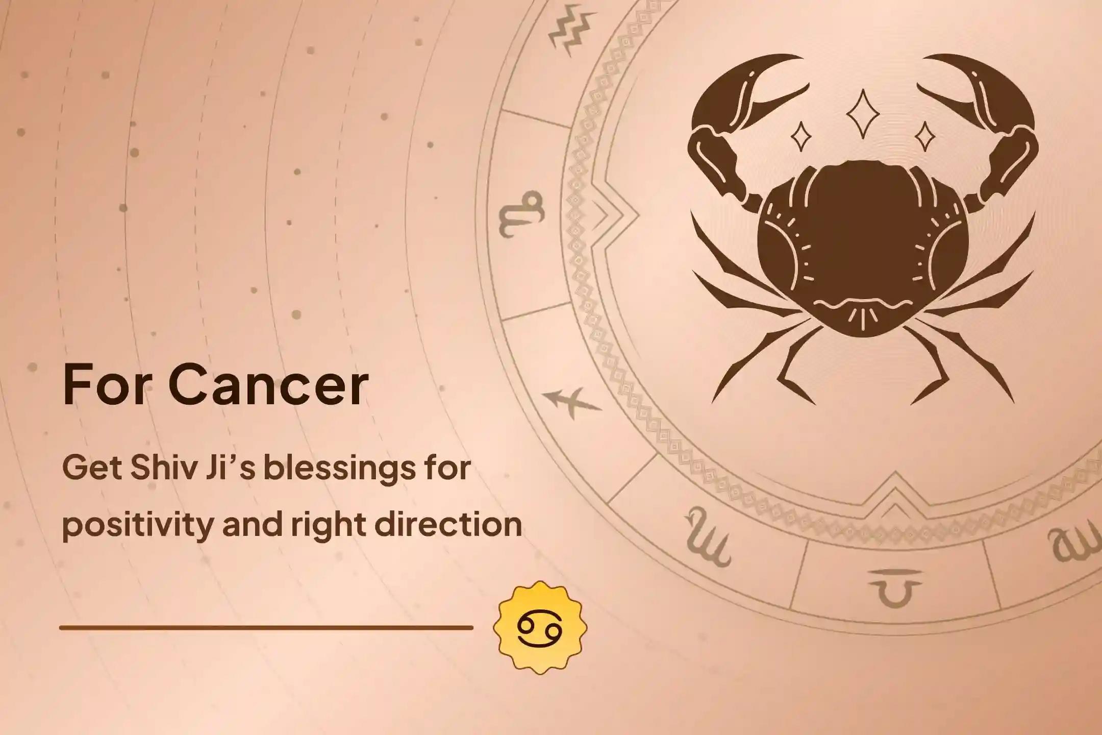 Elevate your Cancerian Energy with Shiva's Blessings