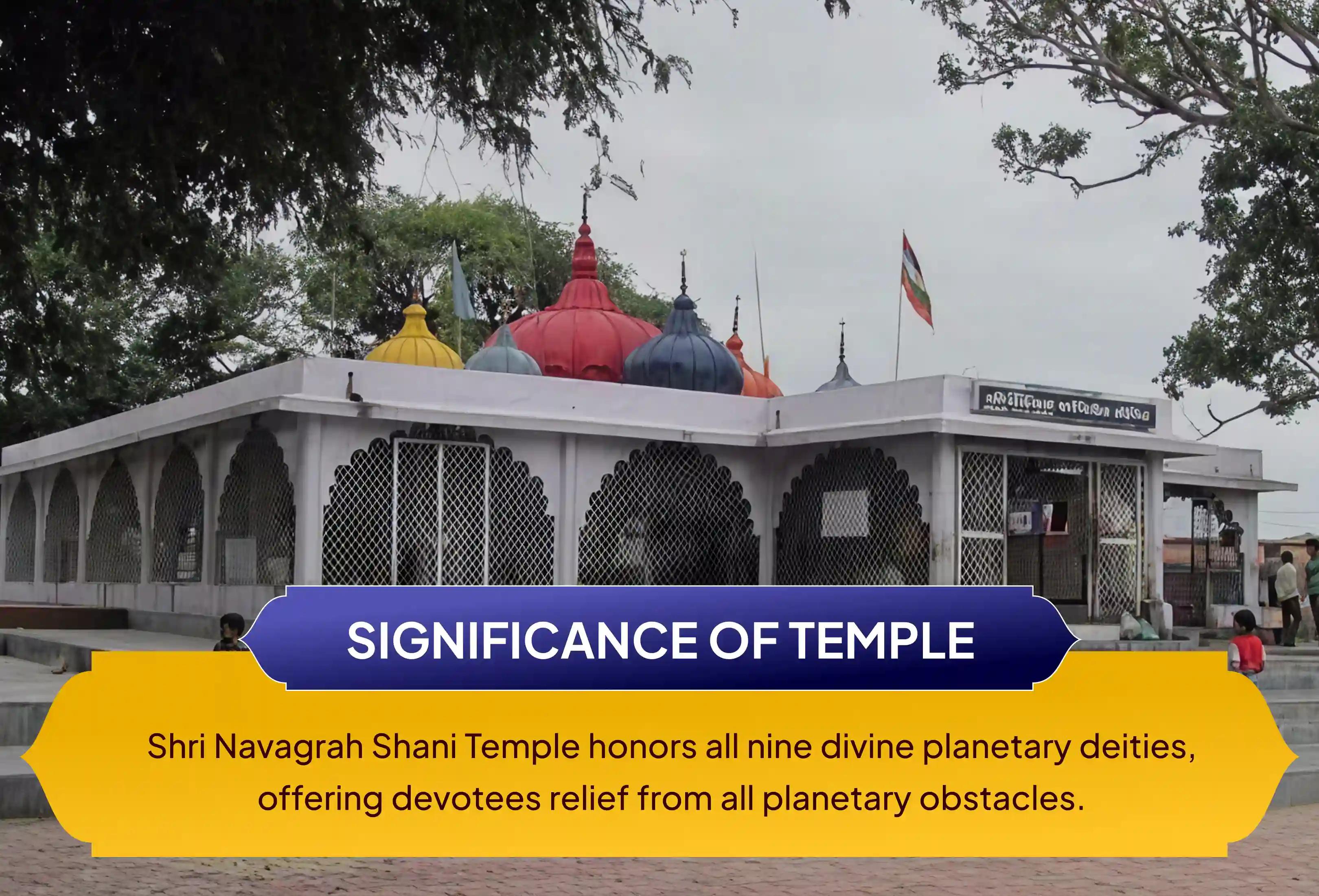 Participate in the Shravana Saturday Special: Shani Puja, Shani Saade Saati Peeda Shanti Mahapuja, Shani Til Tel Abhishek, and Mahadasha Shanti Mahapuja to overcome challenges and adversities in life.