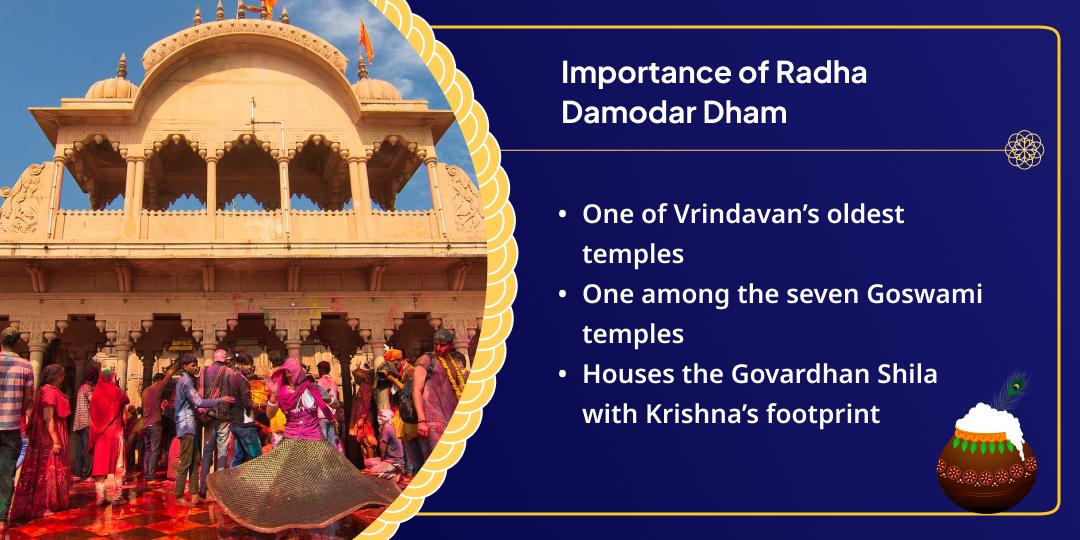 Janmashtami Krishna Janmabhoomi Vrindavan Radha Damodar Chadhava