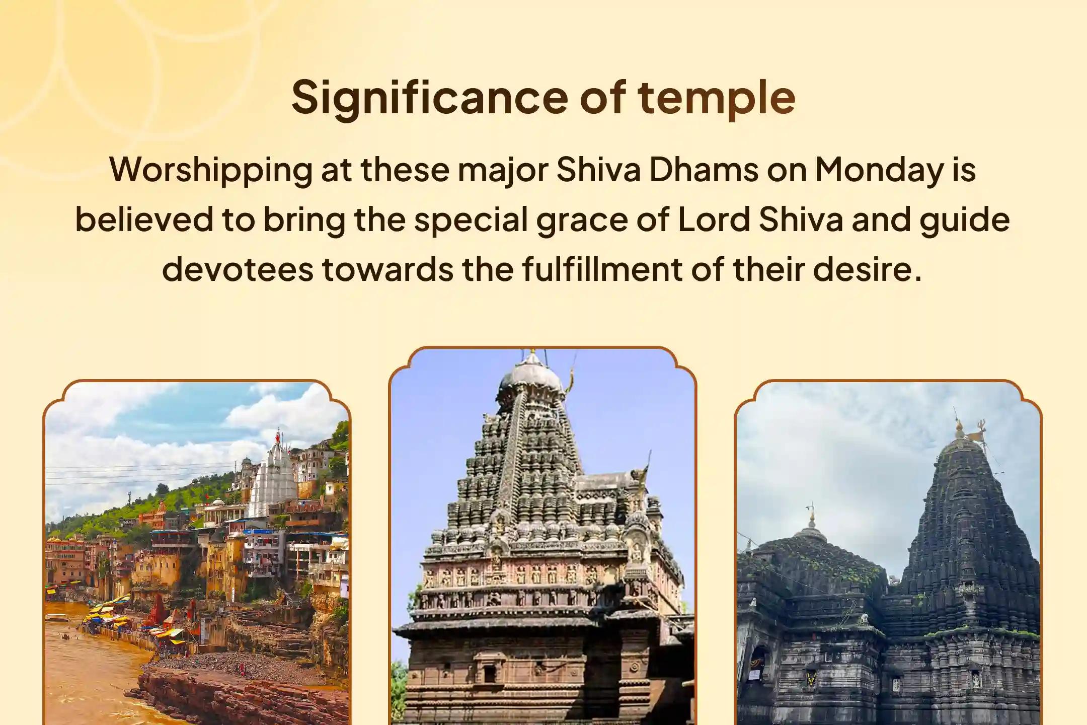 3 Jyotirlinga Combo Special 3 -  Jyotirlinga - Trimbakeshwar, Omkareshwar and Ghrishneshwar Rudrabhishek and Rudra Homam Blessings for Longevity and Better Health