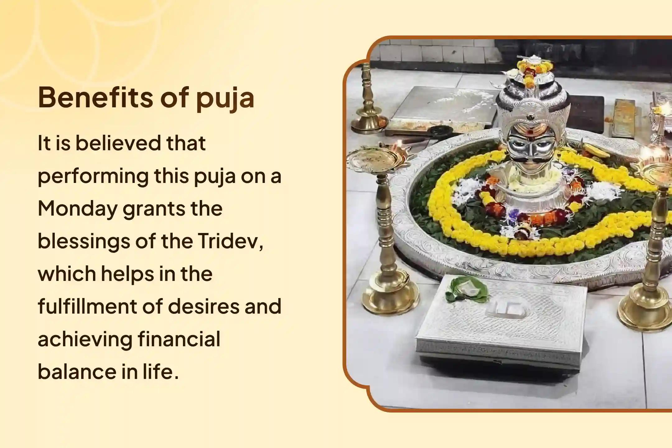 Trimbakheshwar Jyotirlinga Special Bramha Vishnu Mahesh Jyotirlinga Rudrabhishek for Blessings of Abundance, Purpose, and Freedom from Material Hurdles