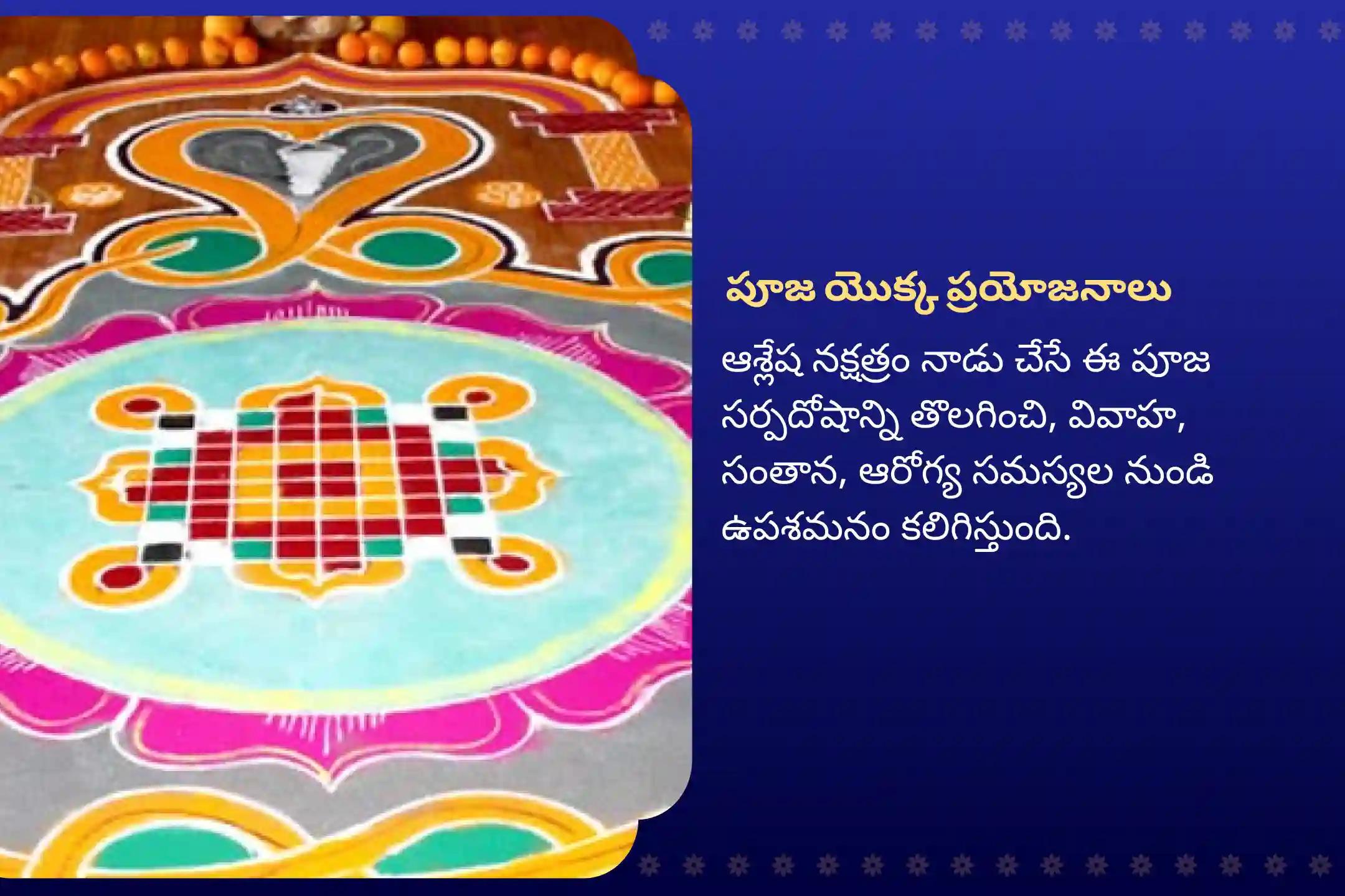 సర్ప (నాగ) దోషం యొక్క దుష్ప్రభావాలను తొలగించి, కర్మ పాపాలను ప్రక్షాళన చేసుకోవడం కొరకు ఆశ్లేష నక్షత్ర గోకర్ణ స్పెషల్ ఆశ్లేష నాగబలి పూజలో పాల్గొనండి.