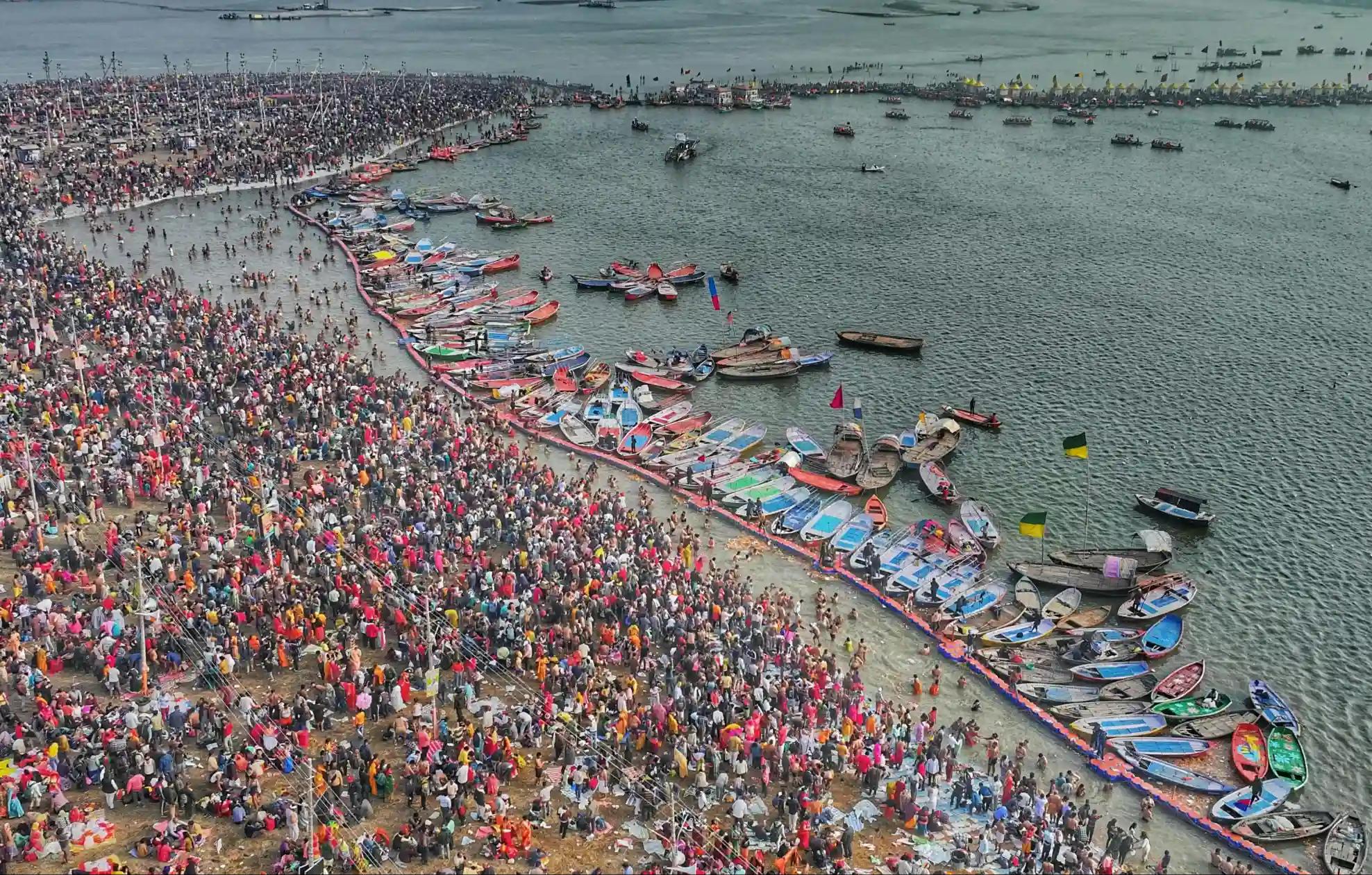 त्रिवेणी संगम, प्रयागराज, उत्तरप्रदेश
