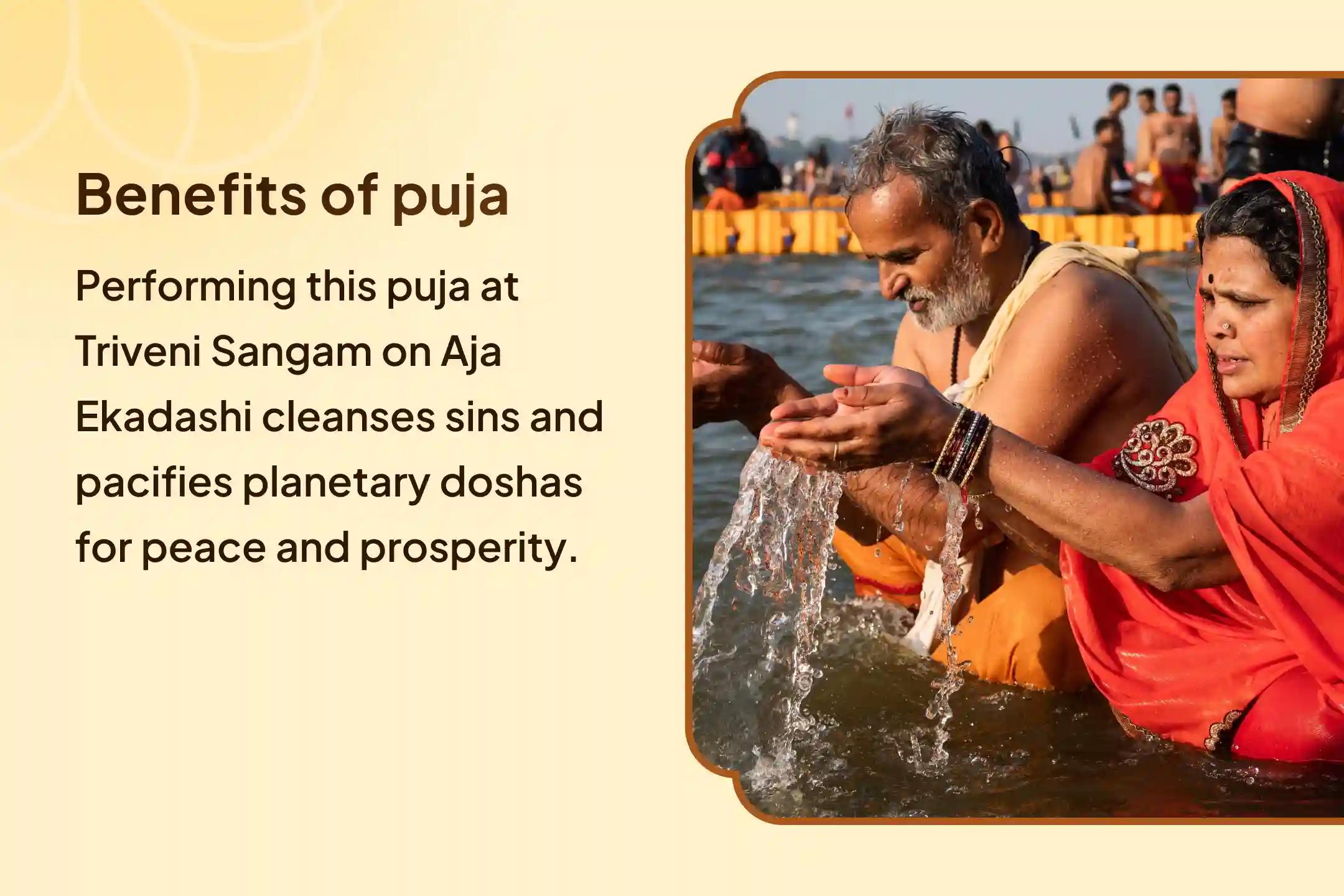 Aja Ekadashi Special for Graha Shanti & Paap Shuddhi 10 Paap Hara - Paap Graha Shanti Puja and Yagya Blessings of Relief from Past Karma, Doshas, and Mental Stress