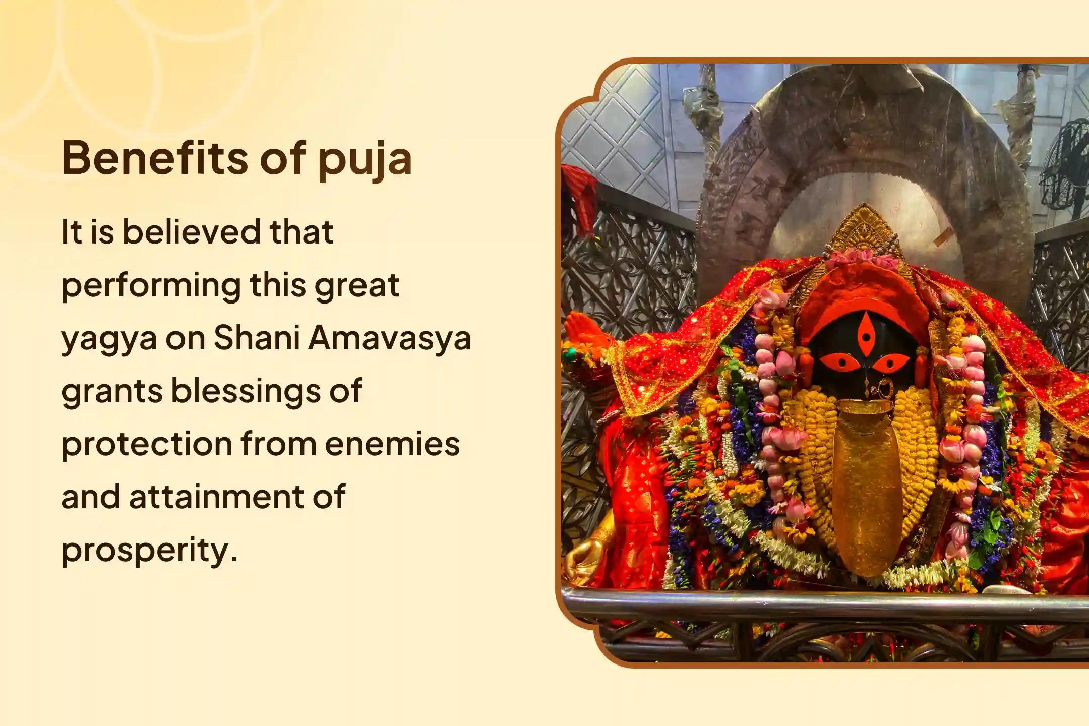 Shani Amavasya Shakti-Samriddhi 5 Mahavidya Anushthan Maa Kali, Maa Tara, Maa Shodashi, Maa Bhuvaneshwari and Maa Bagalamukhi Shakti Samriddhi Maha Yagya for Protection from Enemies and Achieving Abundance