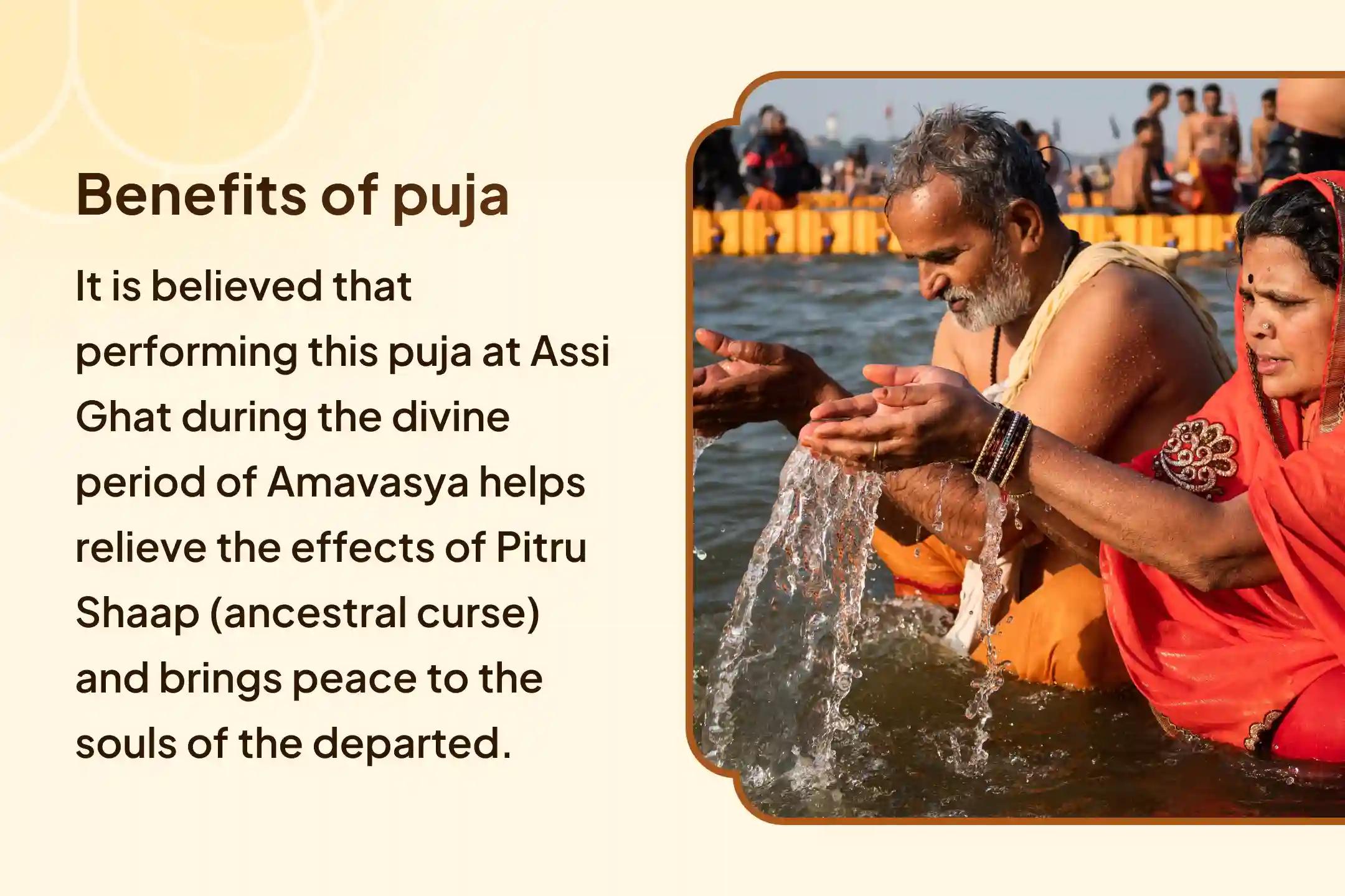 Shani Amavasya Pitru Dosh Shanti Ganga Ghat Special Narayan Bali, Naag Bali and Pitru Shanti Mahapuja for Peace of Departed Souls
