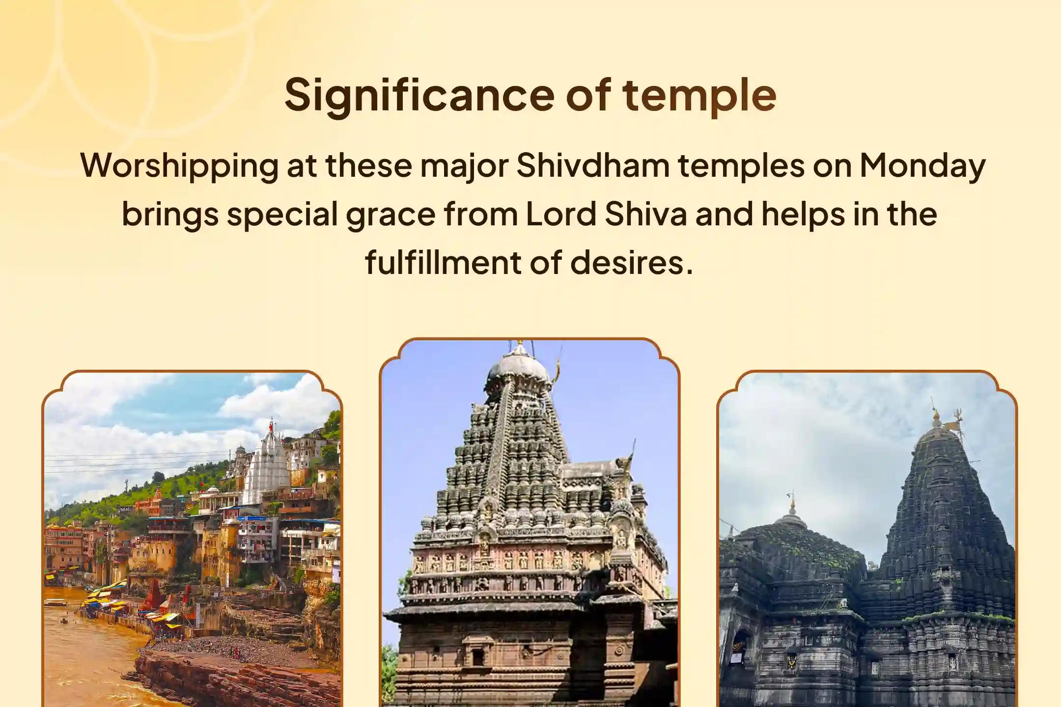 3 Jyotirlinga Combo Special 3 -  Jyotirlinga - Trimbakeshwar, Omkareshwar and Ghrishneshwar Rudrabhishek and Rudra Homam Blessings for Longevity and Better Health
