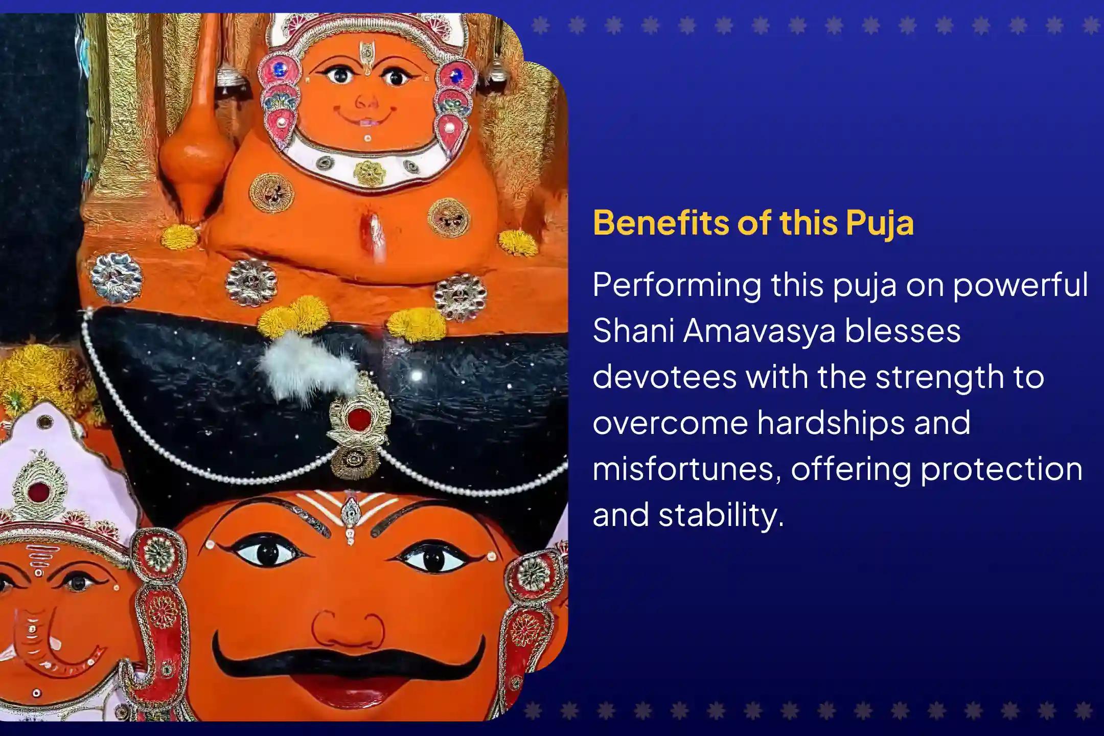 Participate in the Shani Amavasya Hanuman-Shani Shanti 21 Brahmin Mahanushthan 23,000 Shani Mool Mantra Jaap and 1008 Sankat Mochan Hanuman Ashtak Path for Removing Negativity and Ensuring Protection from Obstacles in Life