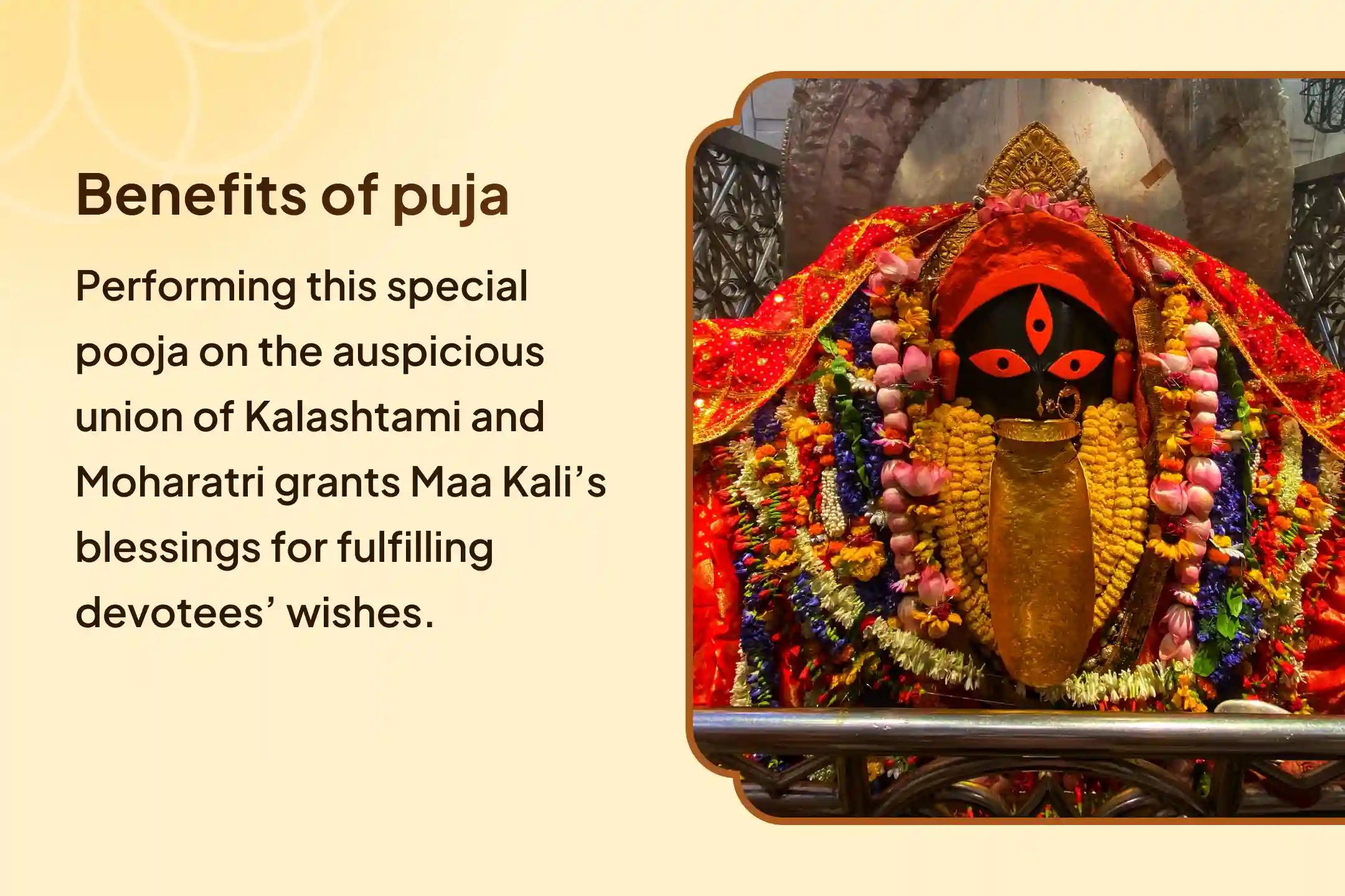 Kalashtami–Moharatri Shaktipeeth Special Shree Shree Dakshina Kali Mata Mahanisha Pujan, Stotram Path and Havan for protection and prosperity in Kaliyug