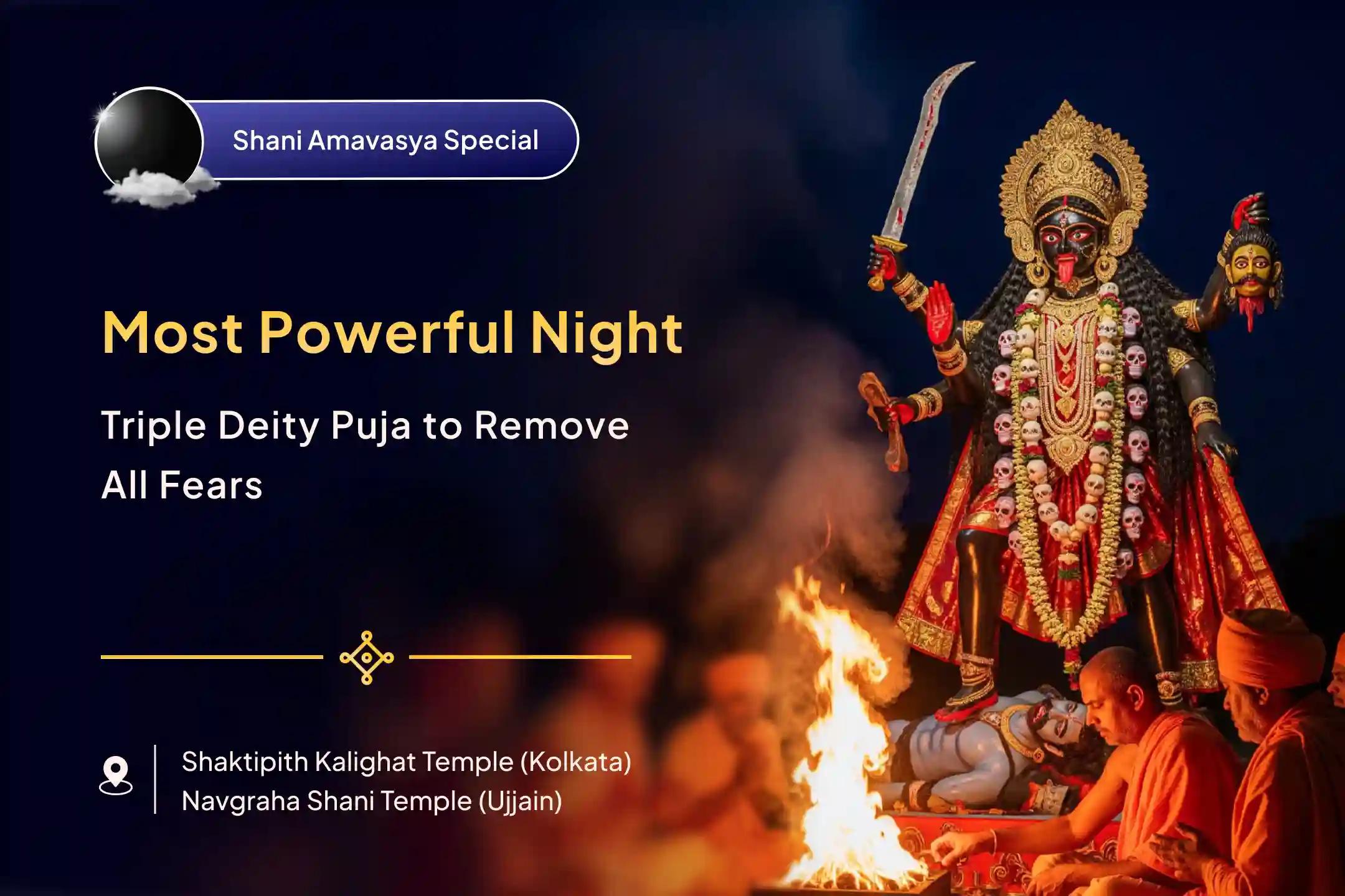 Shani Amavasya: Maa Bagalamukhi, Bhairav and Shani Trayo Puja Special Maa Bagalamukhi, Kaal Bhairav Suraksha Mahapuja and Shani Til Tel Abhishek To Invoke Divine Blessings for Protection and Winning Over Enemies