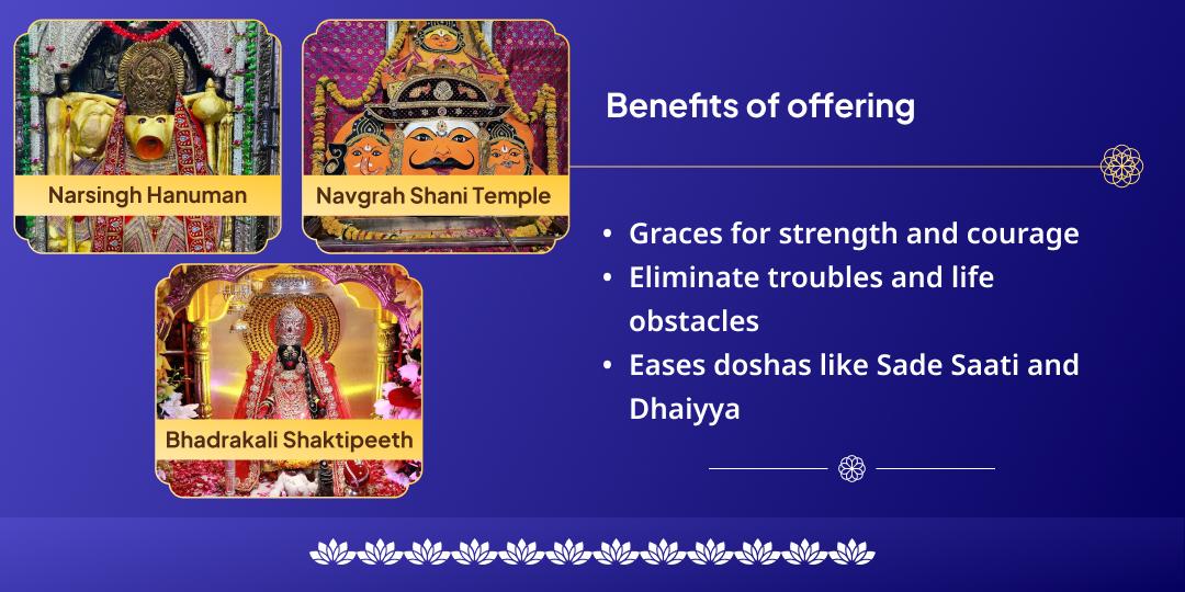 Shani Amavasya Shanidev, Hanuman & Bhadrakali Chadhava
