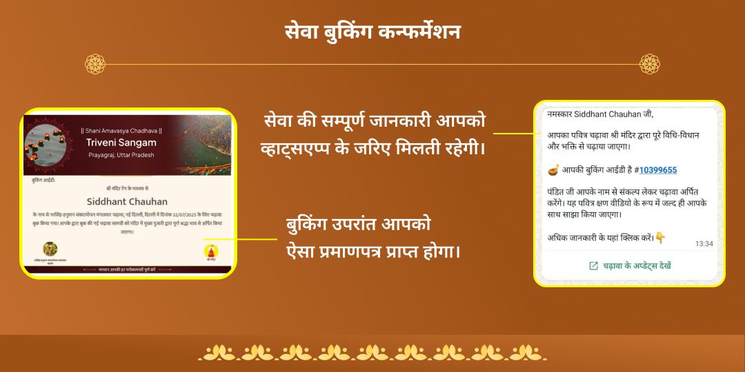 शनि अमावस्या गंगा एवं संगम चढ़ावा एवं ब्राह्मण सेवा