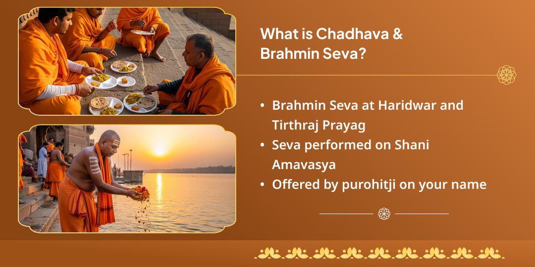 Shani Amavasya Ganga & Sangam Chadhava & Brahmin Seva