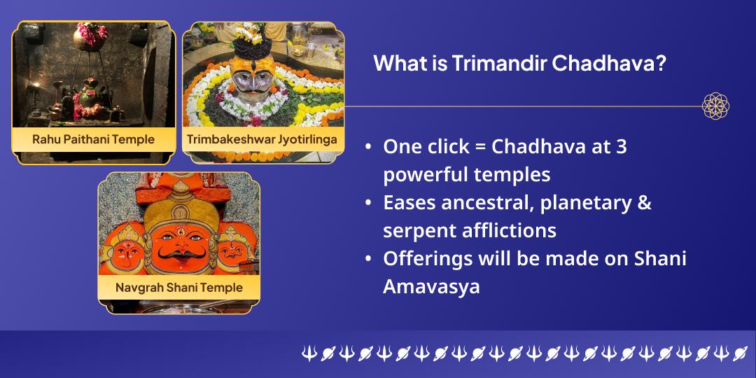 Shani Amavasya Shani, Rahu & Shiv Chadhava