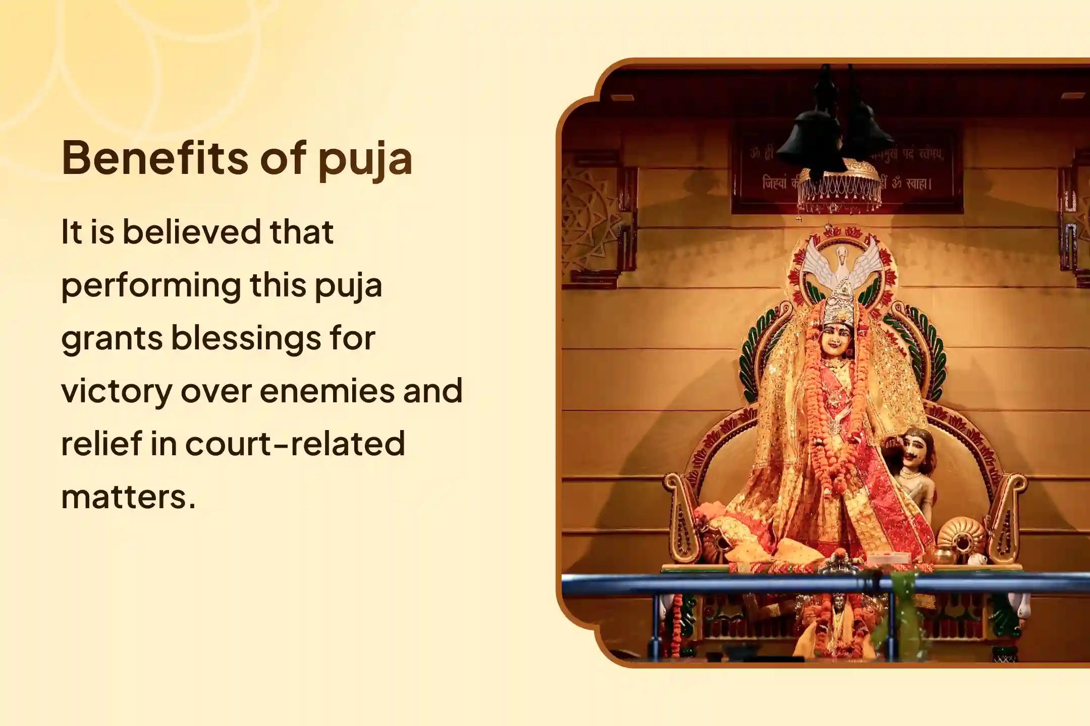 Justice & Victory Shani–Bagalamukhi Joint Special Legal Victory Sankalp Puja and Shani–Bagalamukhi Havan to Receive Blessings for Relief from Enemies and Court Cases