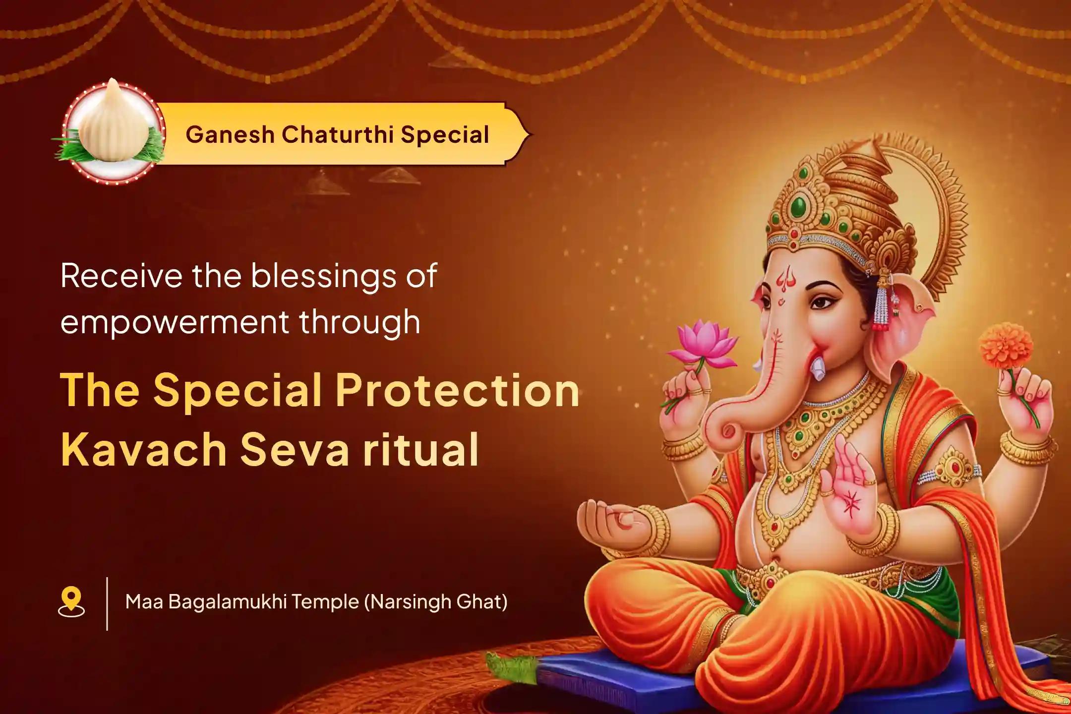 Ganesh Chaturthi Special - Protection for Women Heramba Ganapati Raksha Kavach Seva Protection, empowerment, and prosperity for women