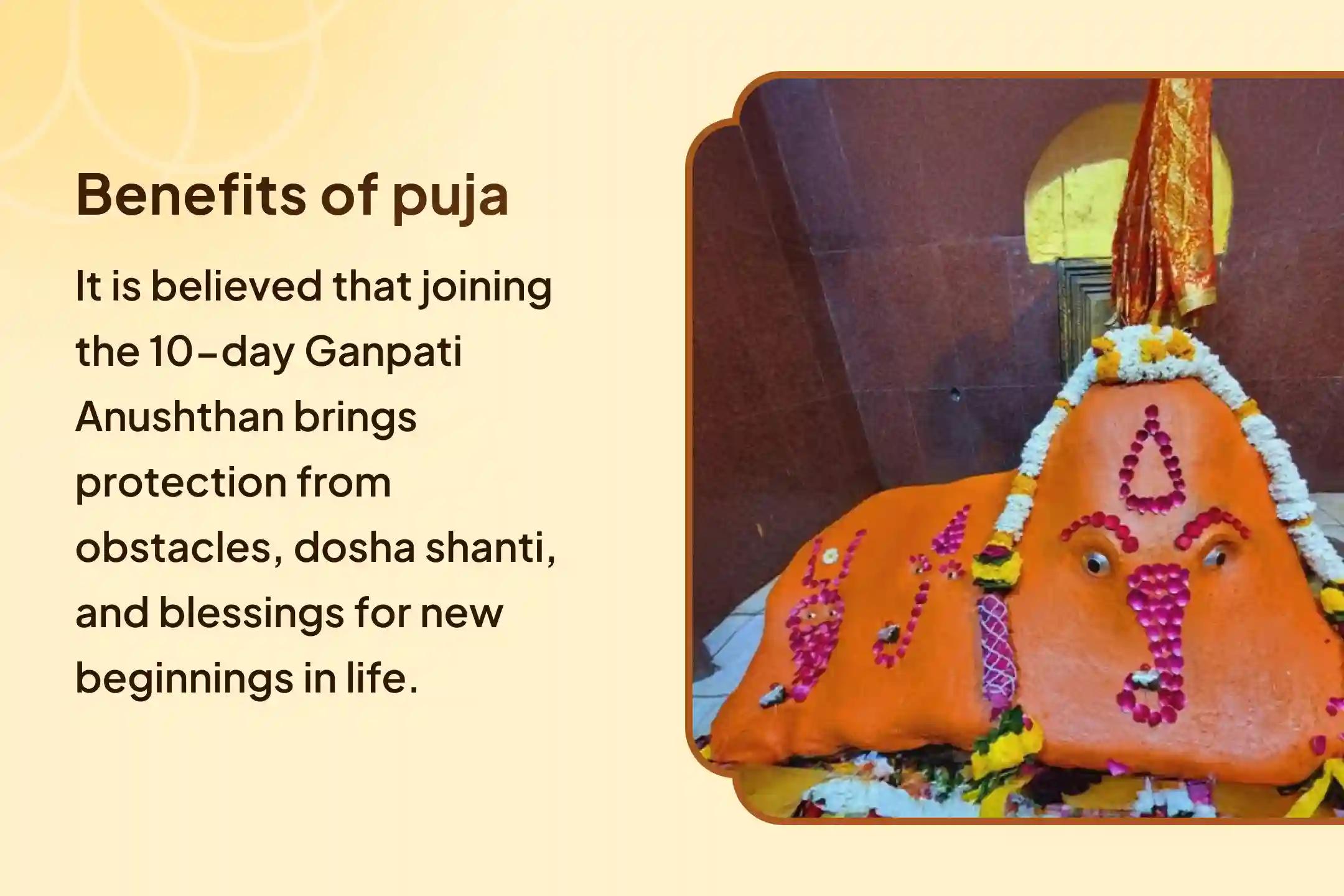 Ganesh Chaturthi 10-Day Anushthan 10 Days of Ganesh Puja and Partheshwar Ganesha Visarjan for Prosperity, New Beginnings, and Overcoming Procrastination