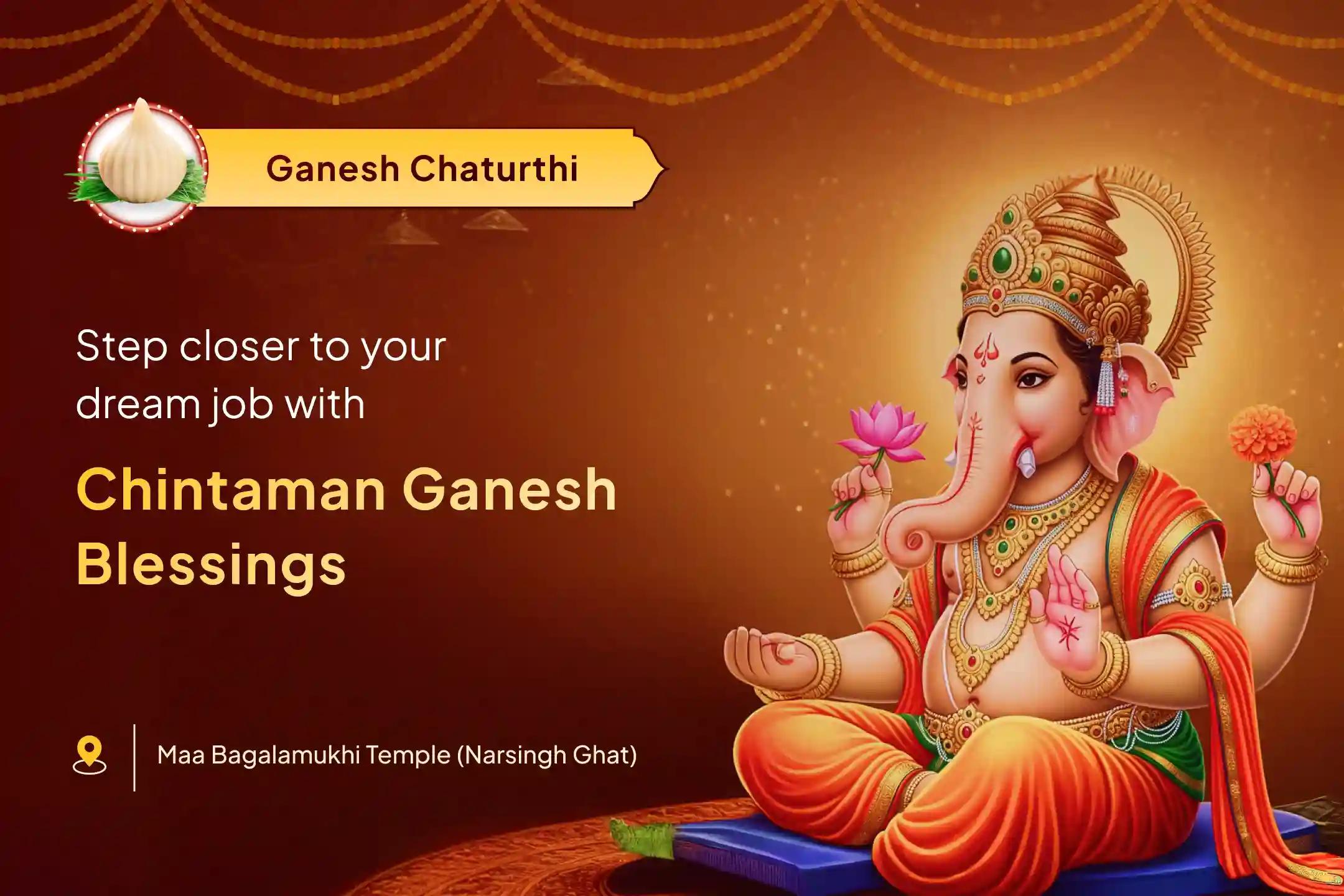 Participate in the Ganesh Chaturthi Career Excellence Special Ganesha Puja for Career Breakthrough and Dream Job to excel in your career and remove the roadblocks
