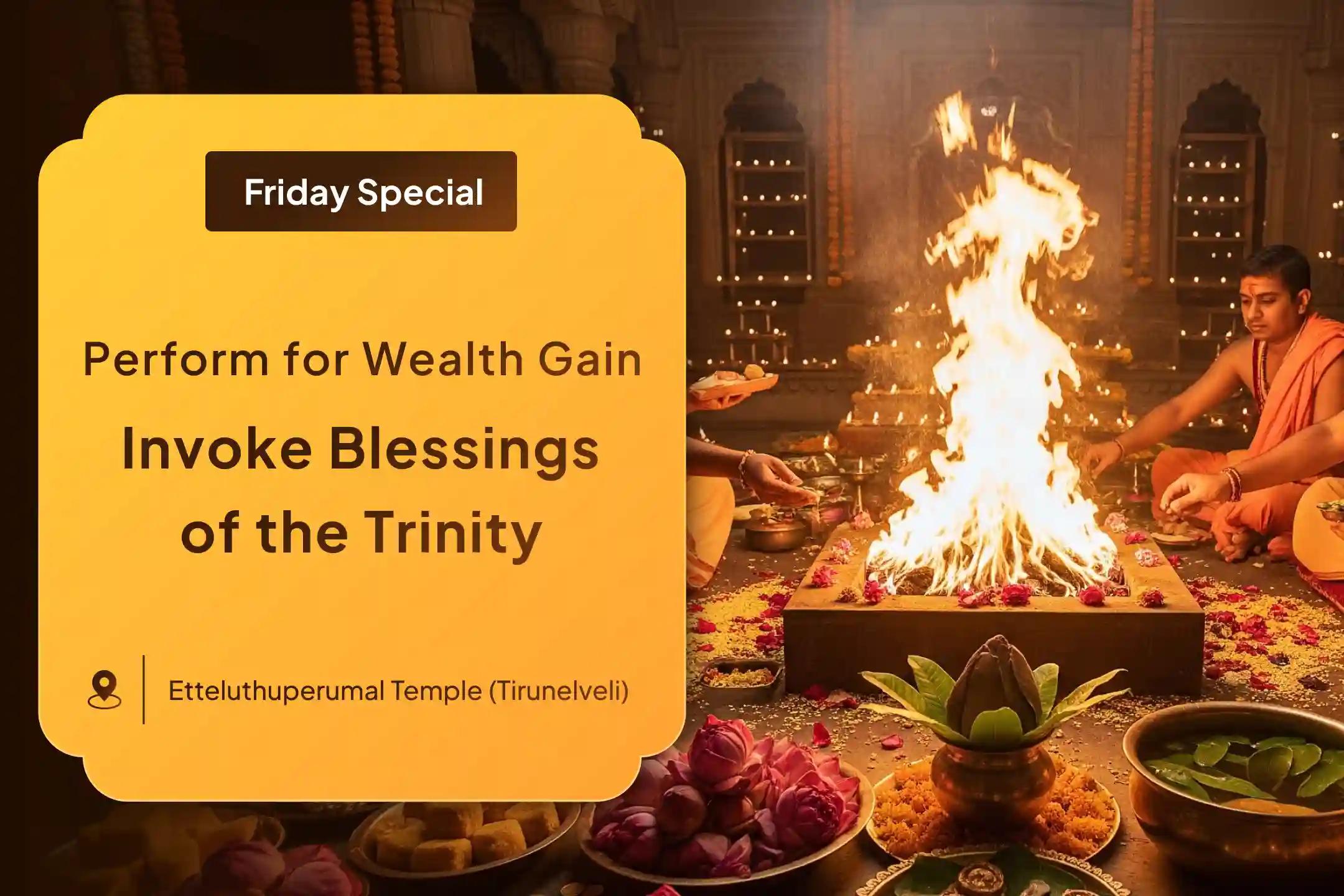 Friday Wealth Guardian Lakshmi-Kuber-Bhairav Special 11,000 Kuber Mantra Jaap, Batuk Bhairav Kavach and Shri Sukta Havan for Financial Stability, Wealth Protection, and Long-Lasting Prosperity