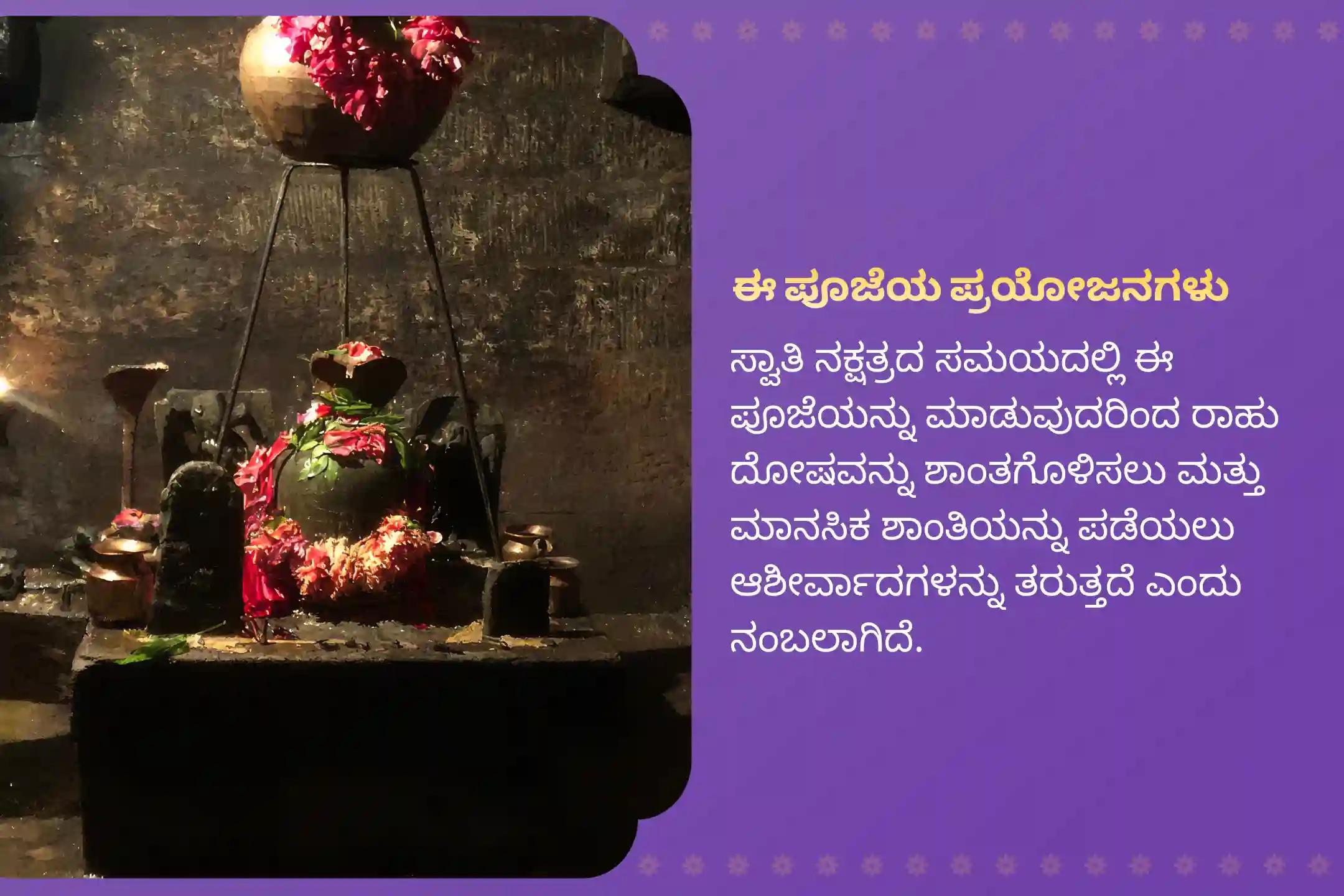 ಮಾನಸಿಕ ಸ್ಥಿರತೆ ಮತ್ತು ಯಶಸ್ಸಿನ ಆಶೀರ್ವಾದಕ್ಕಾಗಿ ರಾಹು ನಕ್ಷತ್ರ ವಿಶೇಷ ರಾಹು ಶಾಂತಿ ಜಪ ಮತ್ತು ಹೋಮದಲ್ಲಿ ಭಾಗವಹಿಸಿ.