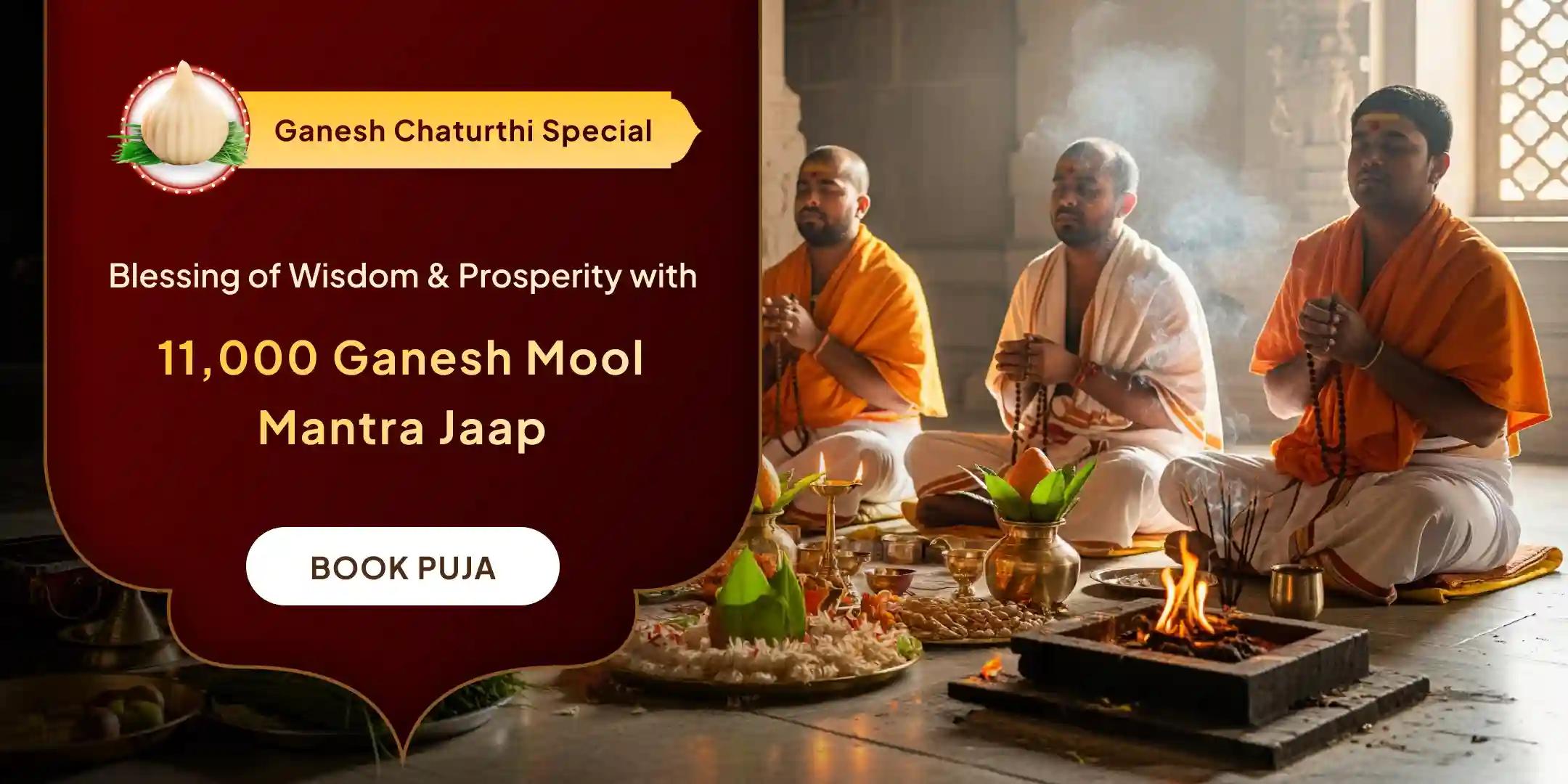 11,000 Ganesh Mool Mantra Jaap and Dwadash Ganesh Stotra Path
