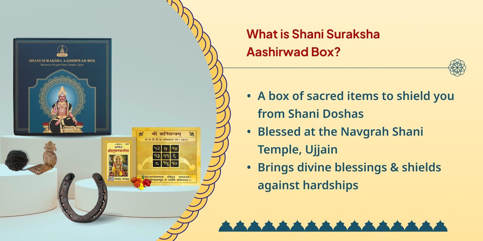 Last Shani Amavasya Navgrah-Blessed Shani Suraksha Box