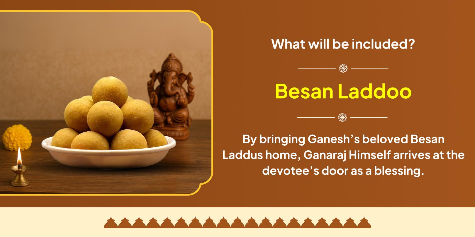 Ganesh Chaturthi Siddhivinayak Blessed Laddoo Home Delivery