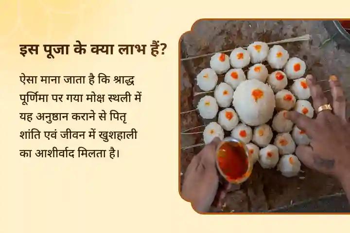 पैतृक कर्मों के समाधान और पूर्वजों की आत्मा शांति के लिए पूर्णिमा और गया पितृ तर्पण संयुक्त विशेष त्रिपिंडी श्राद्ध, पिंड दान और तिल तर्पण