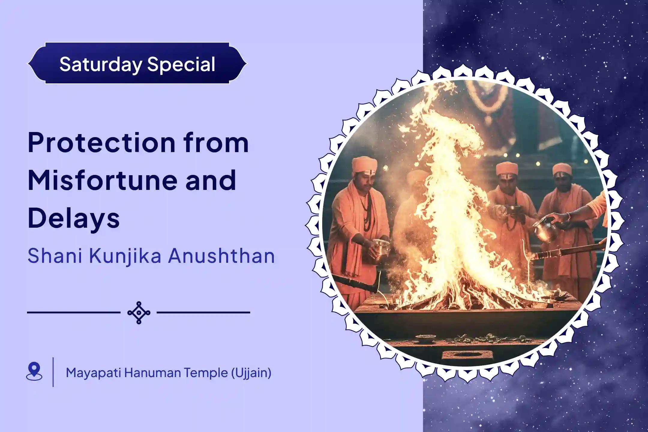 Shani Shanti Mahadan Special Shani Prakop Nivaran Shani Mahadan Kunjika Arpan for Year-Round Relief from Misfortunes and Delays