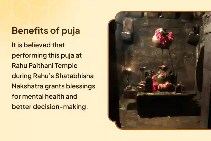 Rahu Paithani Nakshatra of Rahu Special 18,000 Rahu Mool Mantra Jaap and Dashansh Havan For Blessing of Mental Well-Being and Improved Judgement