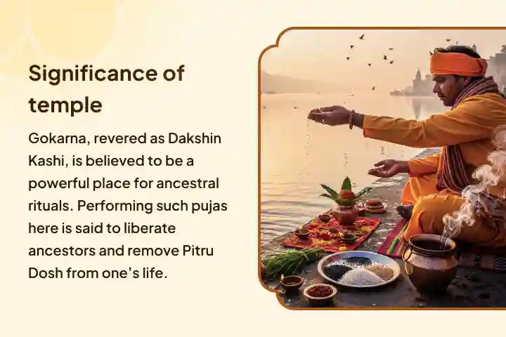 15 Day Gokarna Pitru Shanti Special Gokarna 15 Day Narayan Bali, Tripindi and Pitru Dosh Shanti Puja for comprehensive ancestral karma resolution.