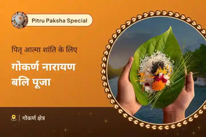  पितृ दोष से राहत और पितरों की आत्मा शांति हेतु  पितृ पक्ष नारायण बलि विशेष नारायण बलि पूजा, त्रिपिंडी श्राद्ध, पितृ दोष शांति पूजा
