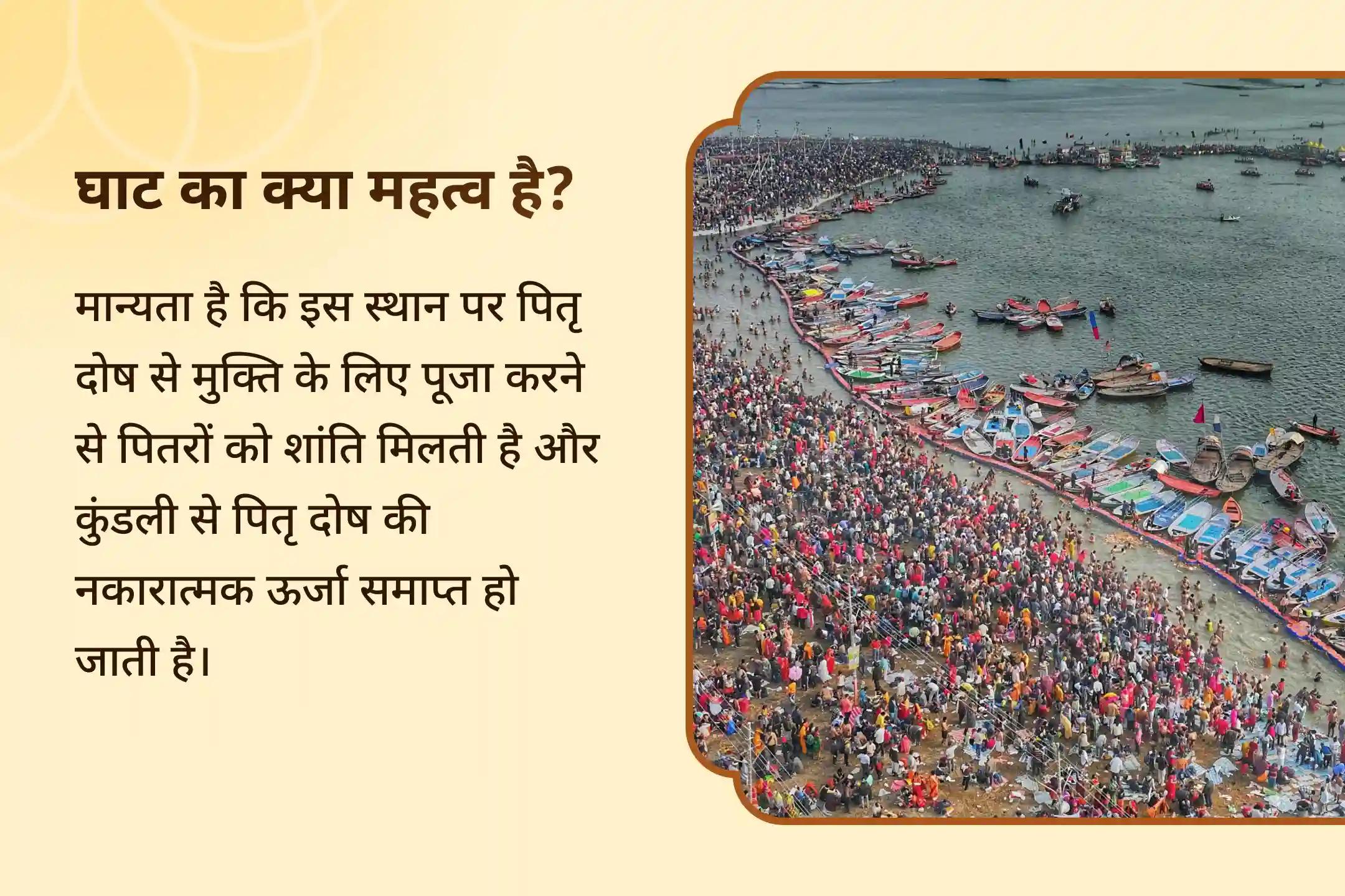 पूर्वजों की आत्मा की शांति के लिए महालया अमावस्या त्रिवेणी संगम विशेष नारायण बलि, नागबलि एवं संध्याकालीन गंगा आरती