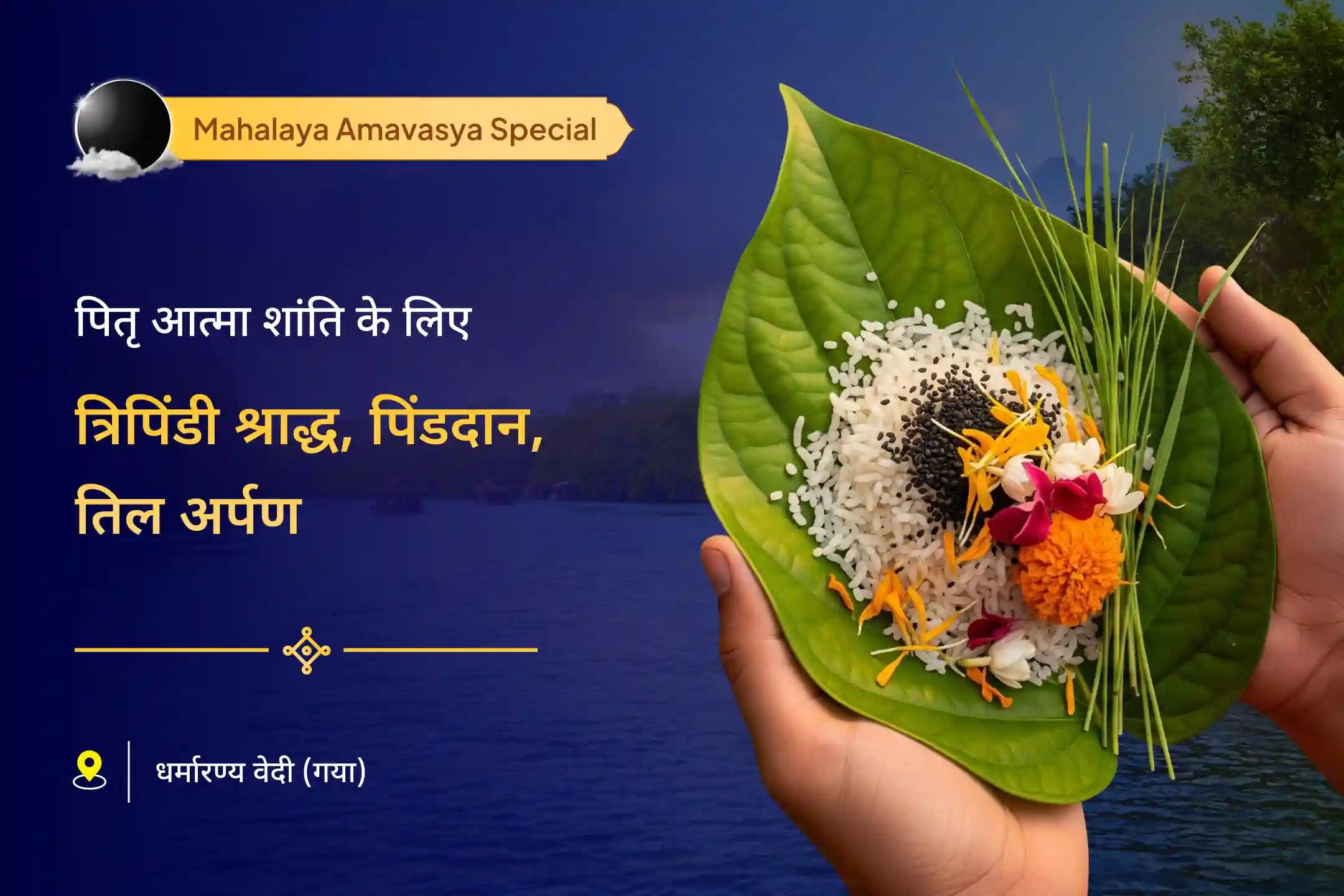 दिवंगत आत्माओं की शांति और नकारात्मक ऊर्जाओं से सुरक्षा के लिए प्रेत-मुक्ति संकल्प: त्रिपिंडी श्राद्ध और पिंड दान त्रिपिंडी श्राद्ध, पिंड दान और तिल तर्पण