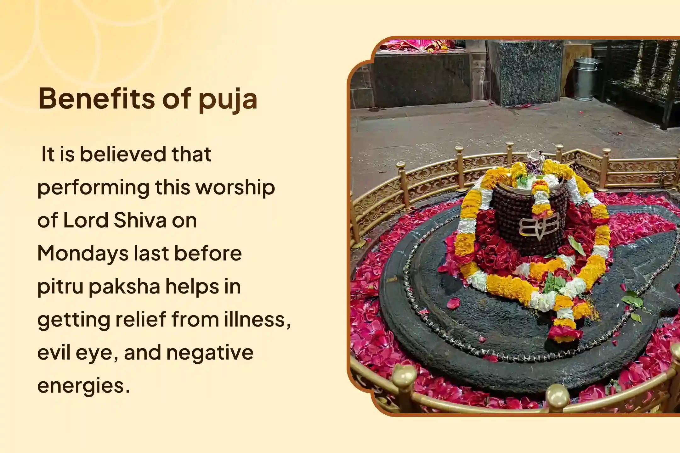 Last Before Pitru Paksha Grishneshwar Somvar Abhishek Grishneshwar Jyotirlinga Shiv Rudrabhishek for Seeking Good Health and Protection from Evil Eye and Negative Energies