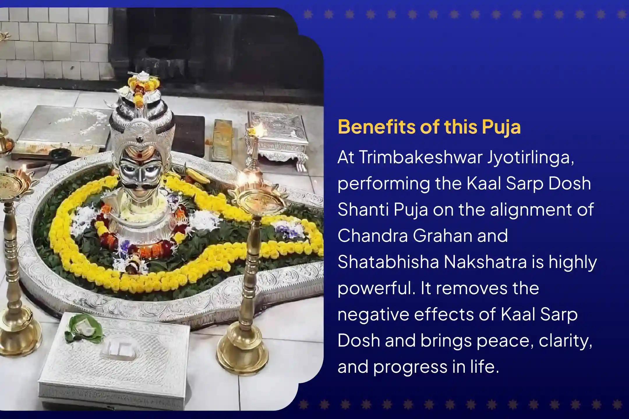 Participate in the Chandra Grahan and Rahu Nakshatra Kaal Sarp Dosha Trimbakeshwar Special Kaal Sarp Dosha Shanti Puja at Trimbakeshwar to get relief from Kaal Sarp Dosha