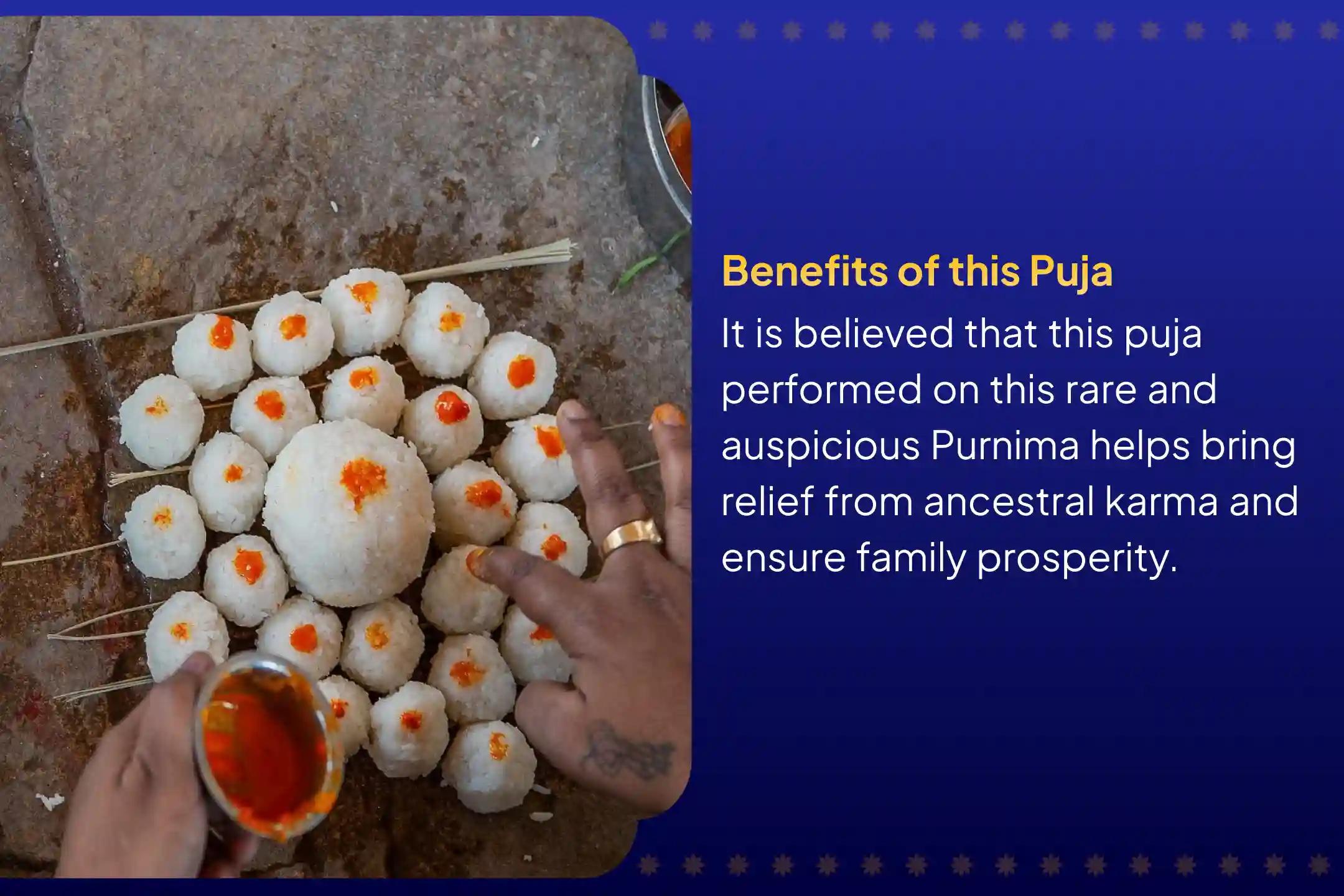 Participate in the Gaya Purnima Pitru Shanti Special Shraadh Purnima Gaya Pitru Dosh Shanti Puja and Kashi Ganga Aarti for resolving ancestral karma and ensuring prosperity for the family
