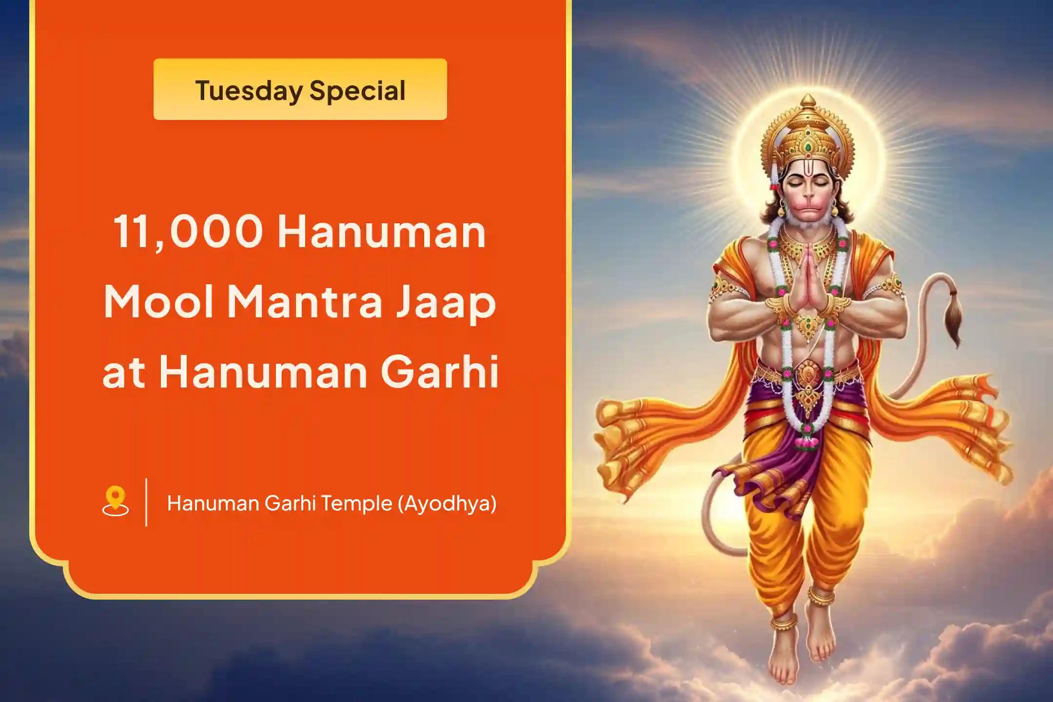 Last Tuesday Before Pitru Paksha Sunderkand Special Hanuman Garhi 11,000 Hanuman Mool Mantra Jaap, Sindoor Abhishek and Sunderkand Path for Unshakable Strength and Divine Protection