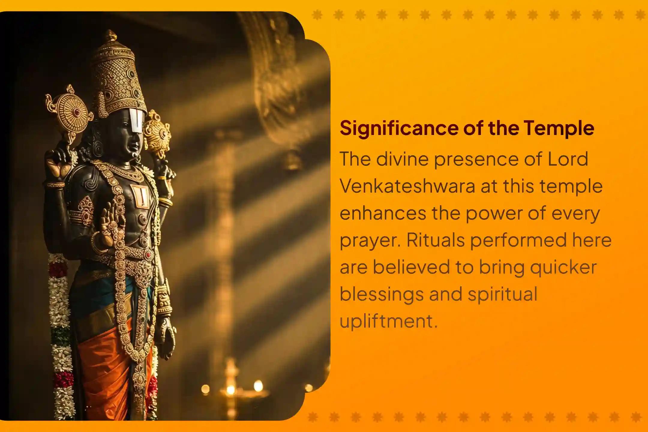 Participate in the Last Ekadashi Venkateshwara Swamy special Sahasra Tulsi Dal Archana and Venkateshwara Vaibhav Homam to free yourself from karmic cycles and negativity.