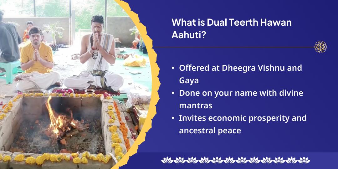 Parivartini Ekadashi Aarthik Badha & Pitru Shanti Vishnu Dual Teerth Hawan Aahuti Seva