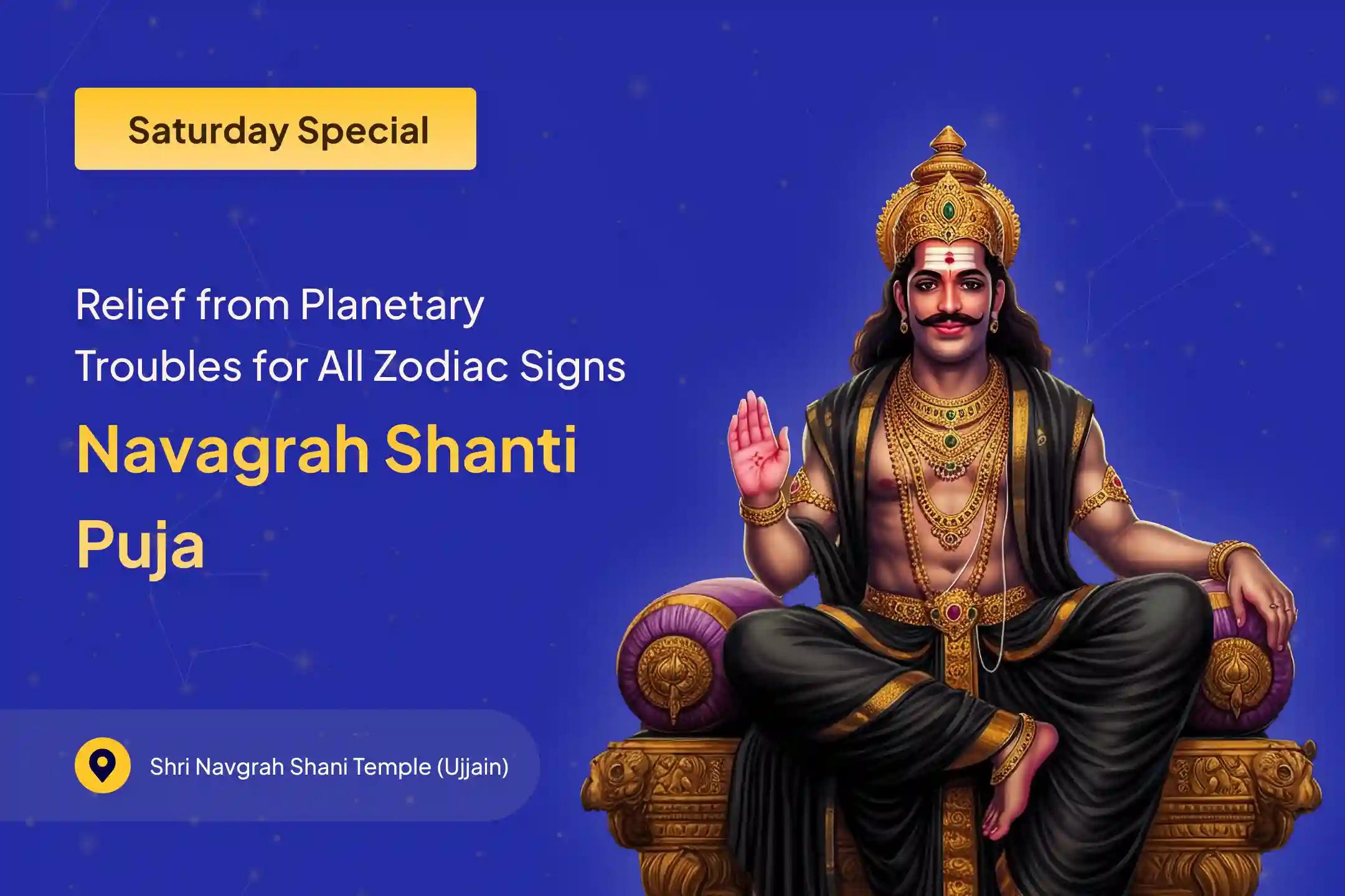 Navgraha Shanti Special Navagraha Shanti Puja, Shani Til Tel Abhishek and Paap Graha Shanti Yagya to Remove Planetary Afflictions of all the Rashis