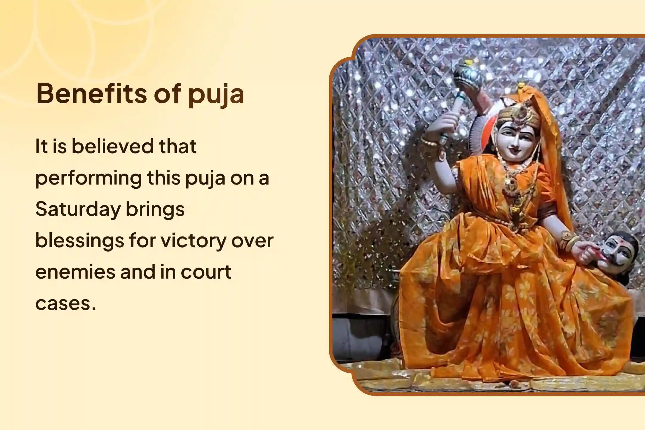 Saturday Bagalamukhi-Shani Combo Legal Victory Special Legal Victory Sankalp Puja and Shani-Bagalamukhi Havan To seek blessings for victory over enemies and in court cases