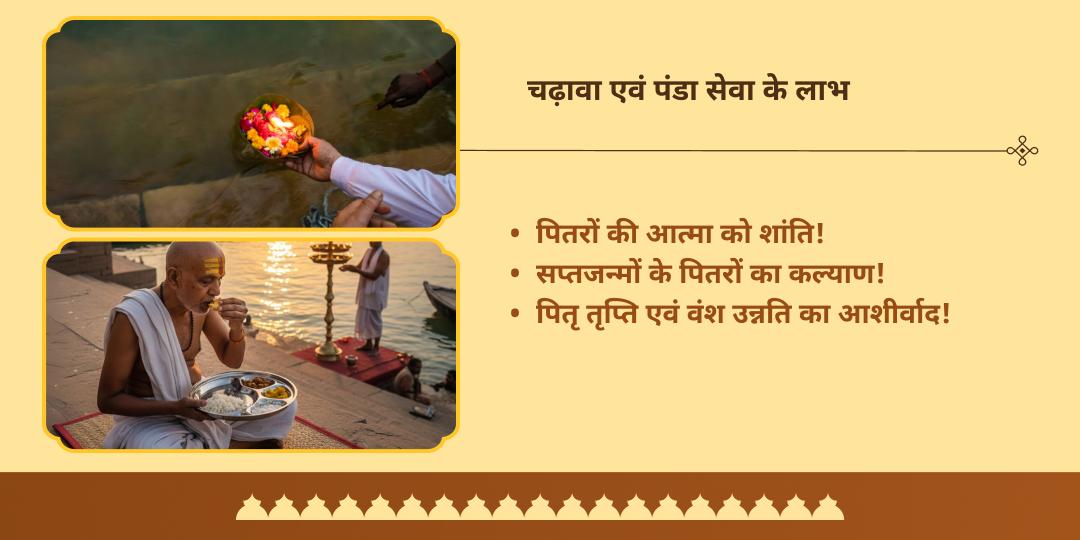 पितृ पक्ष पितृ दोष शांति त्रिवेणी संगम चढ़ावा एवं पंडा सेवा